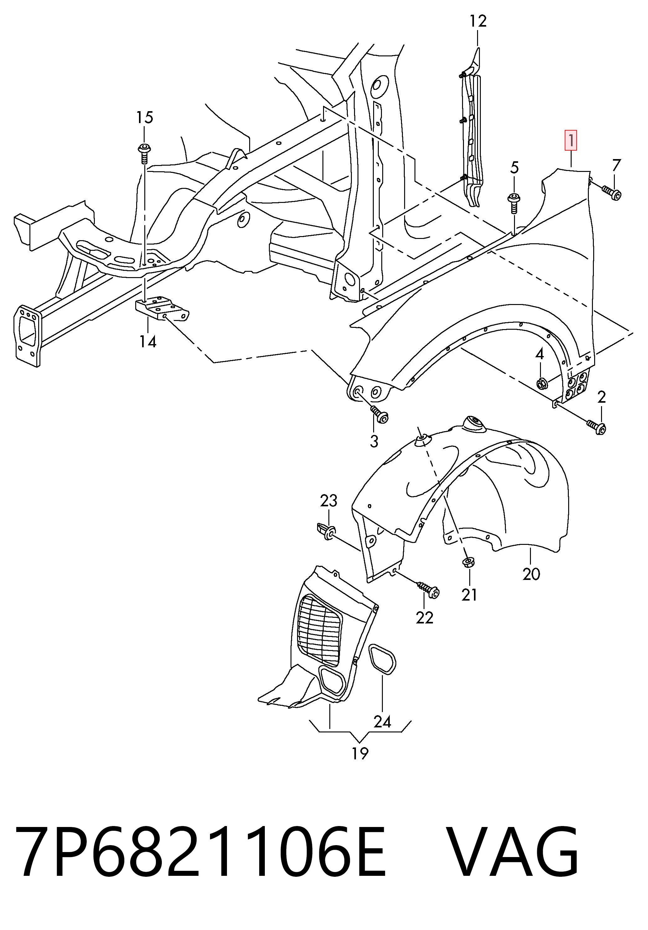 7P6821106E VAG