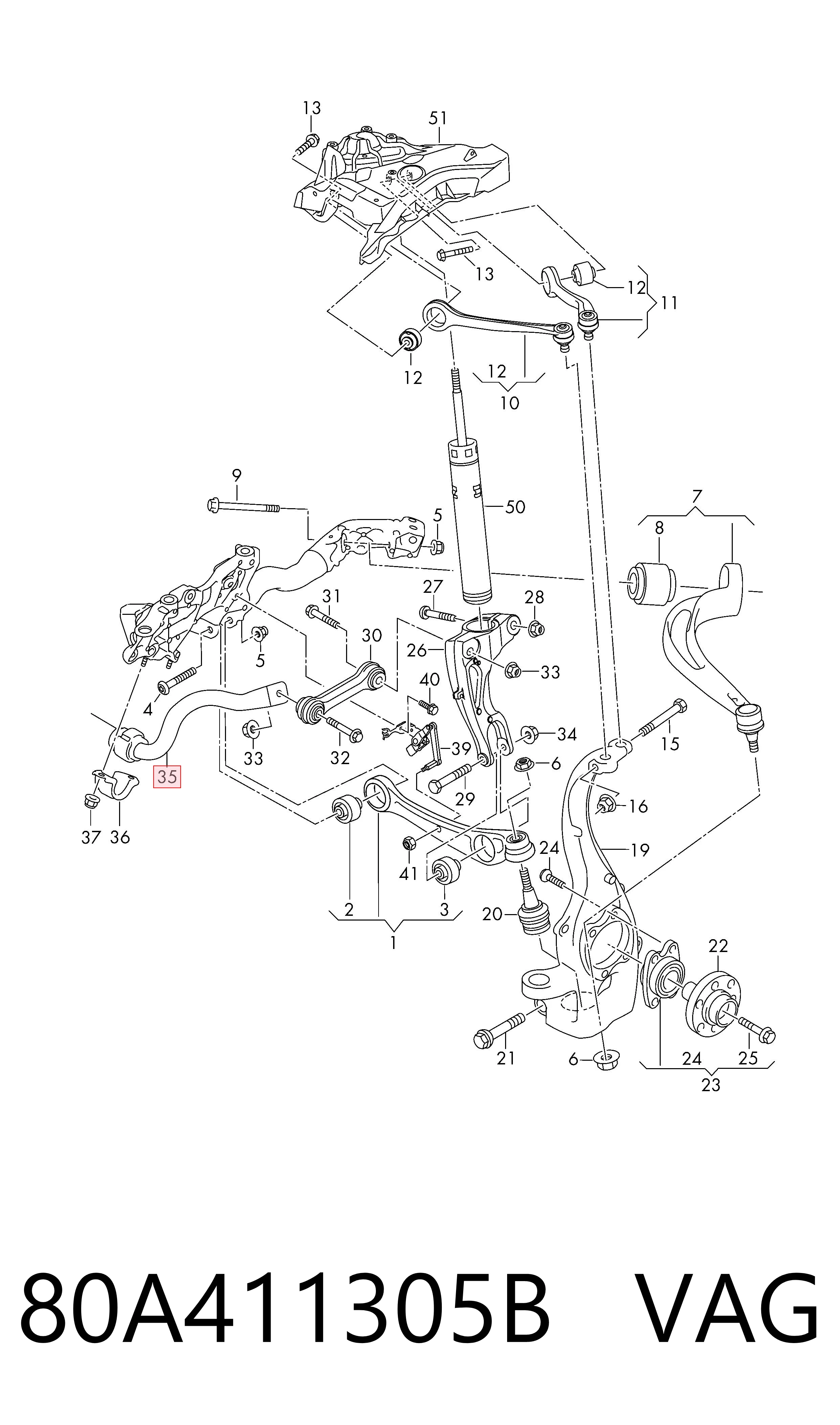 80A411305B VAG