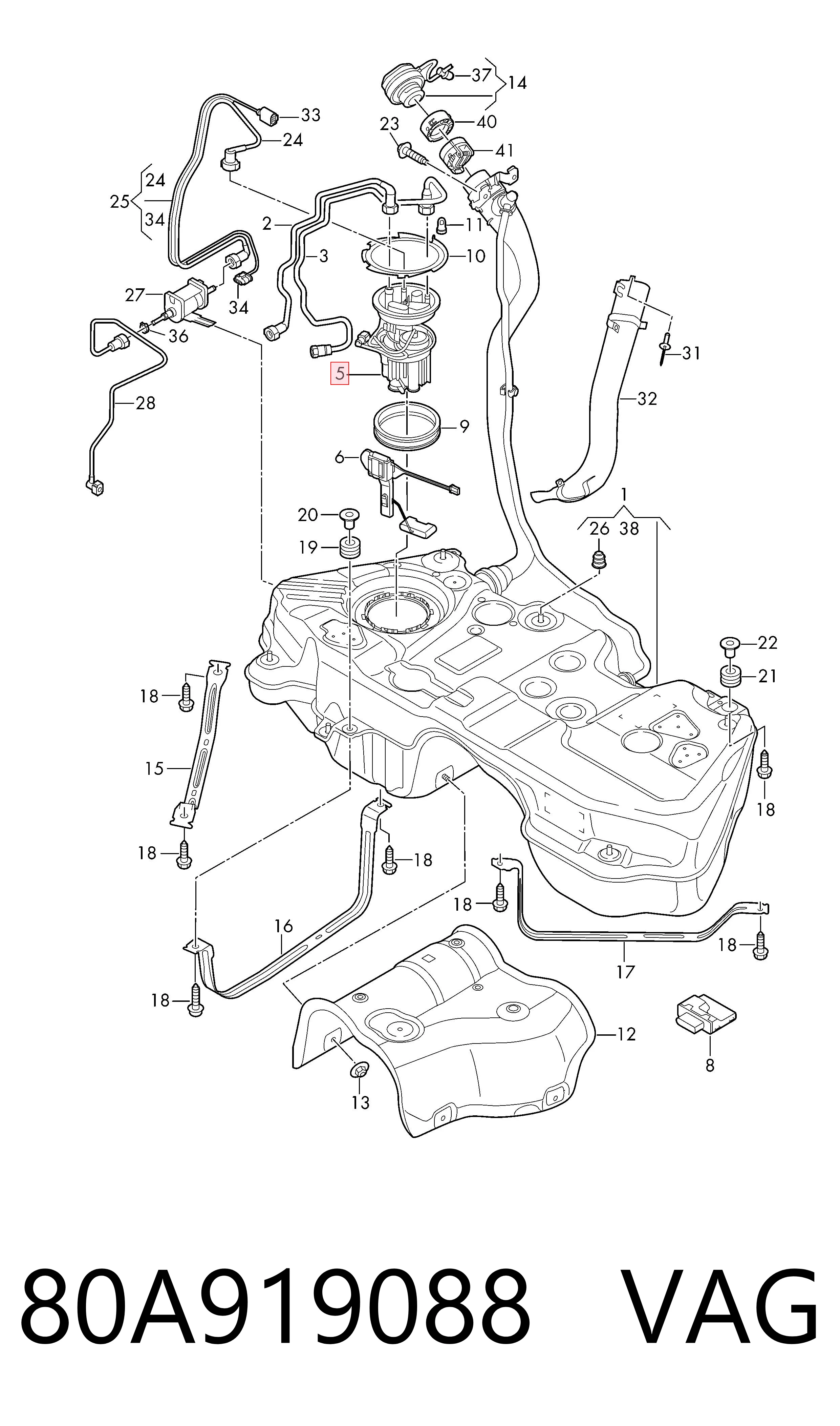 80A919088 VAG