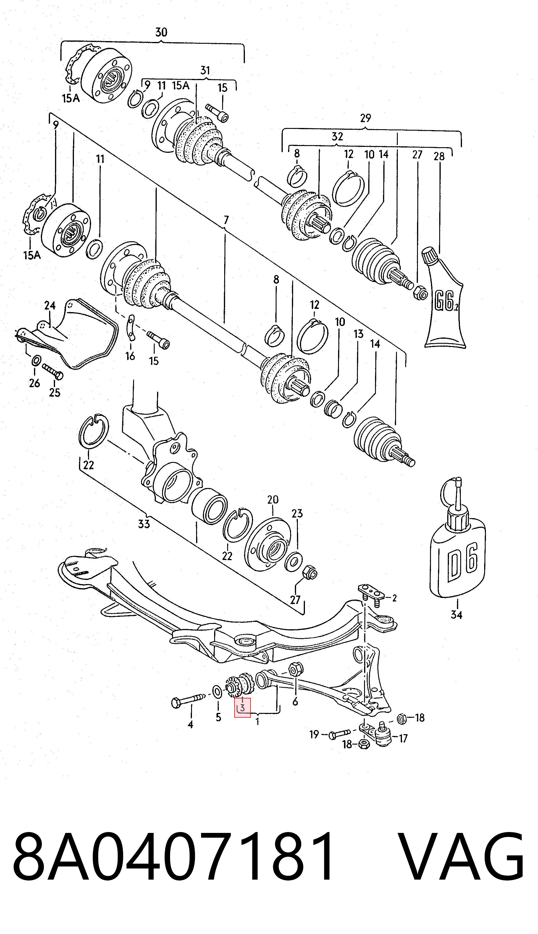 8A0407181 VAG