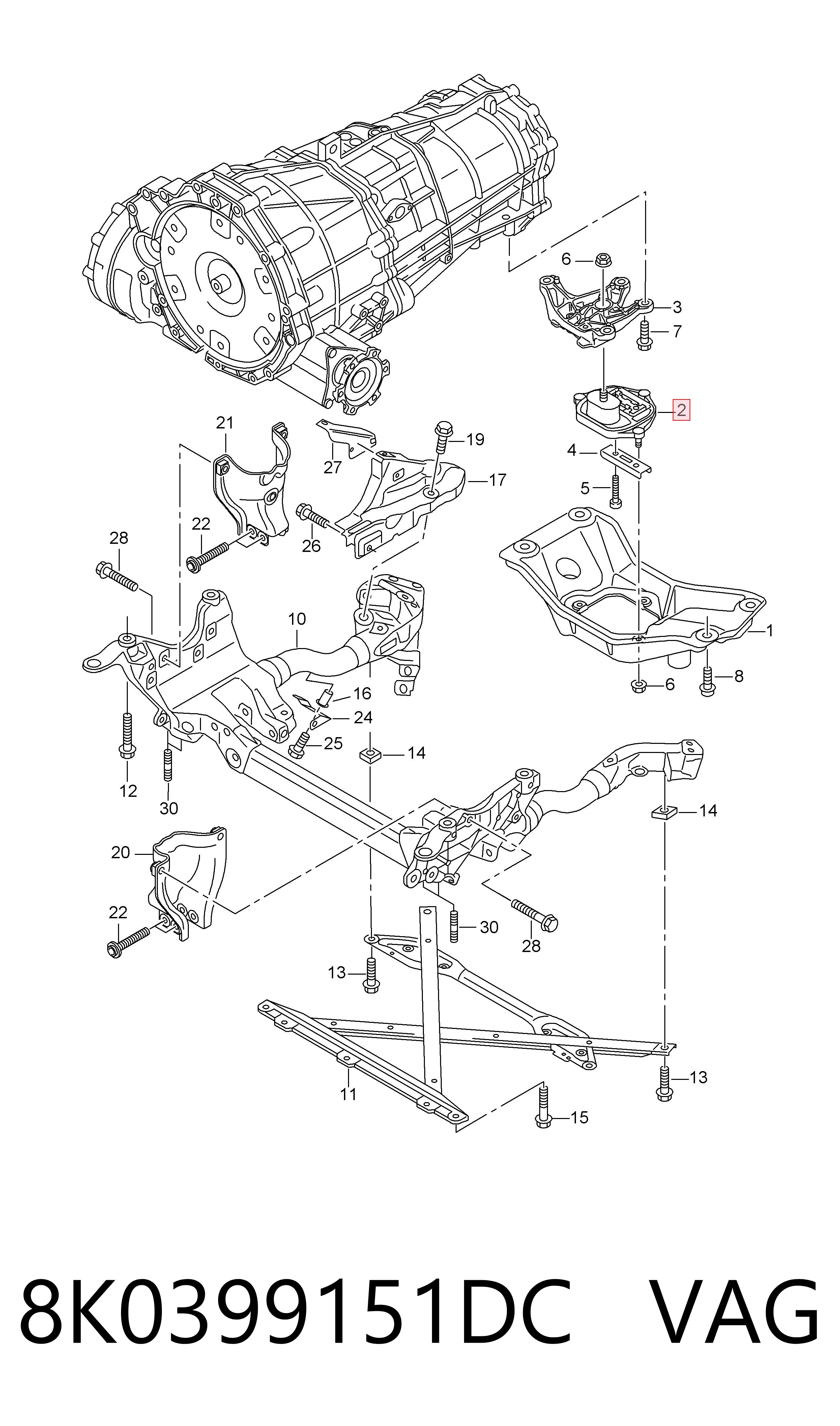 8K0399151DC VAG