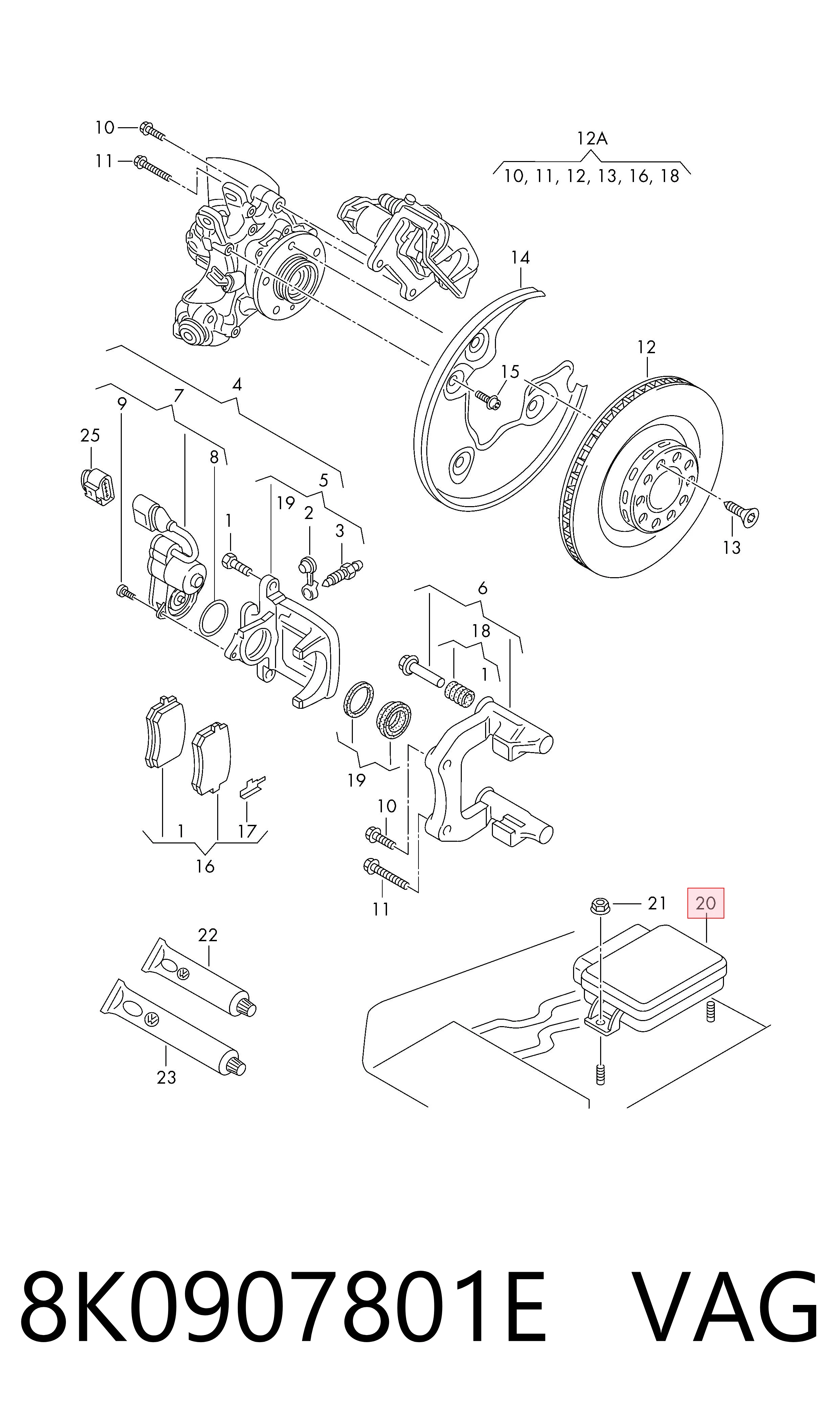 8K0907801E VAG
