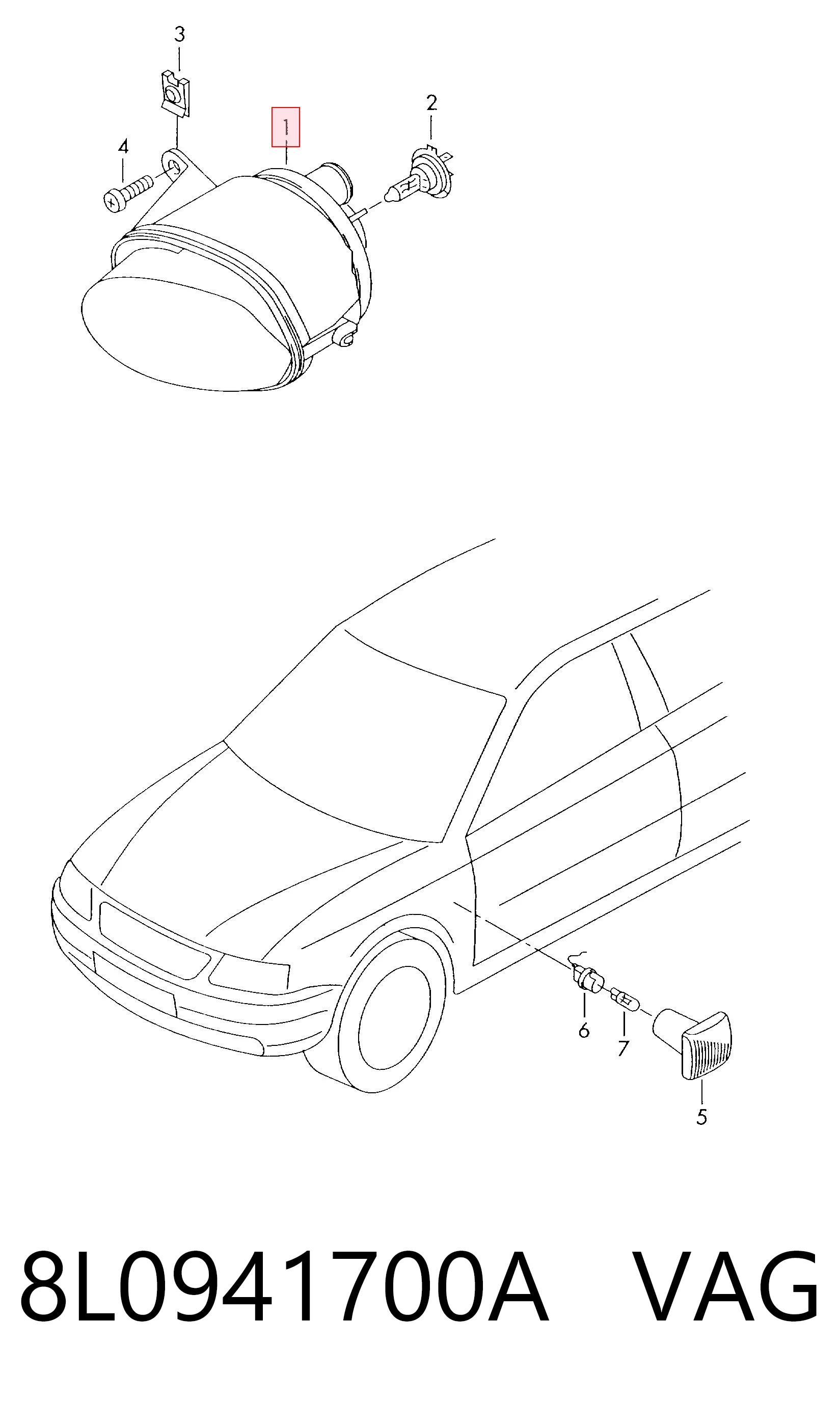 8L0941700A VAG