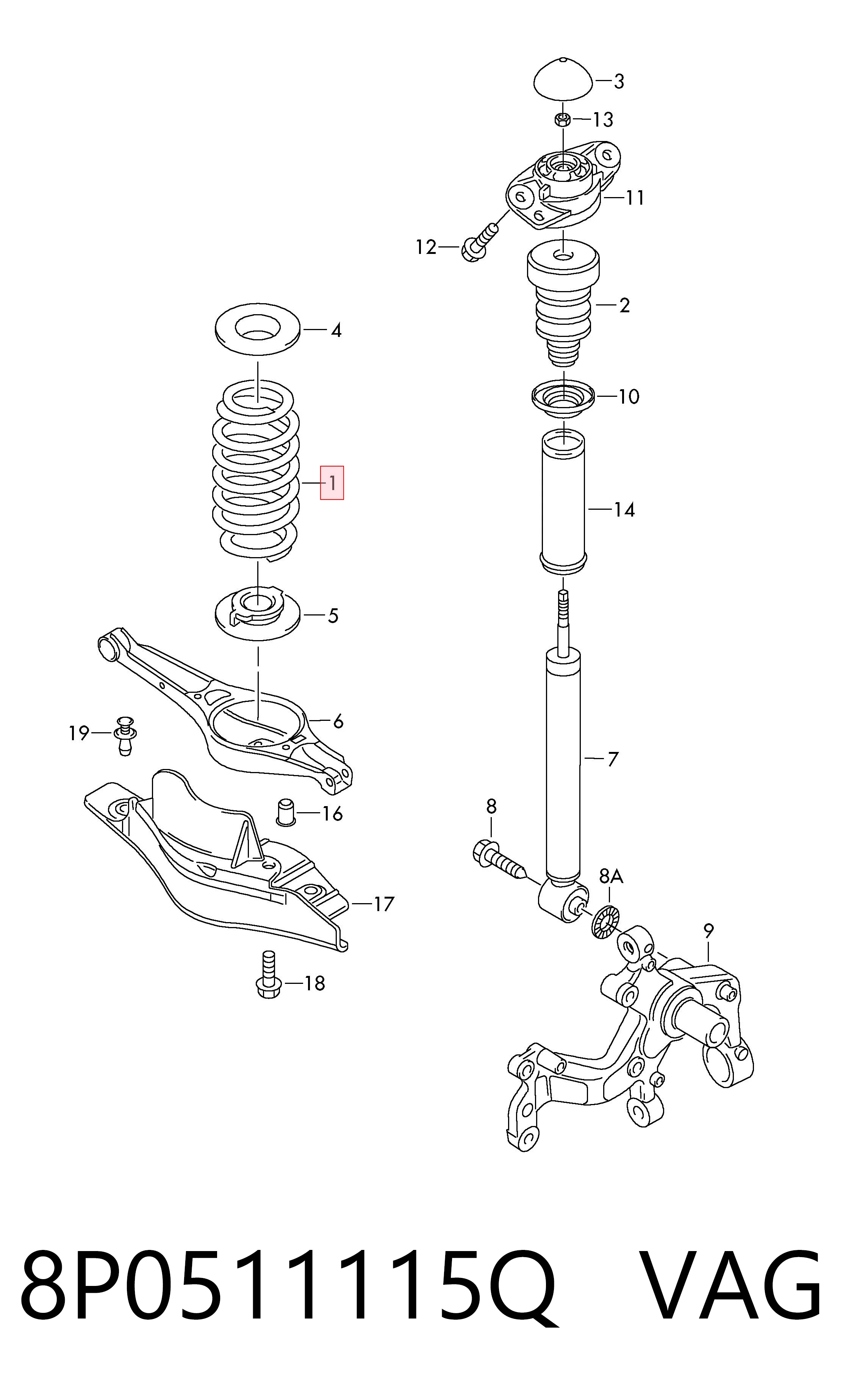 8P0511115Q VAG
