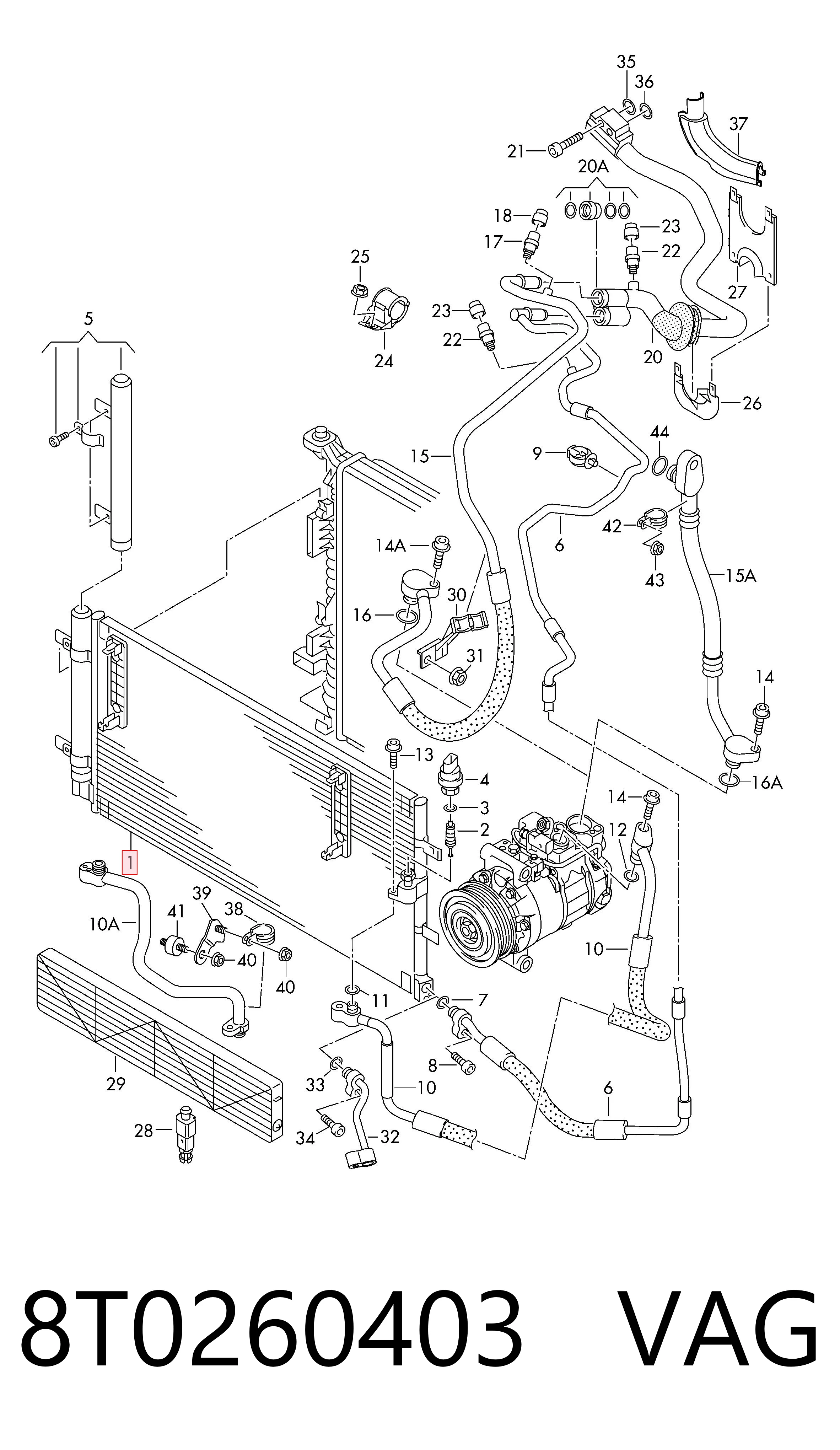 8T0260403 VAG