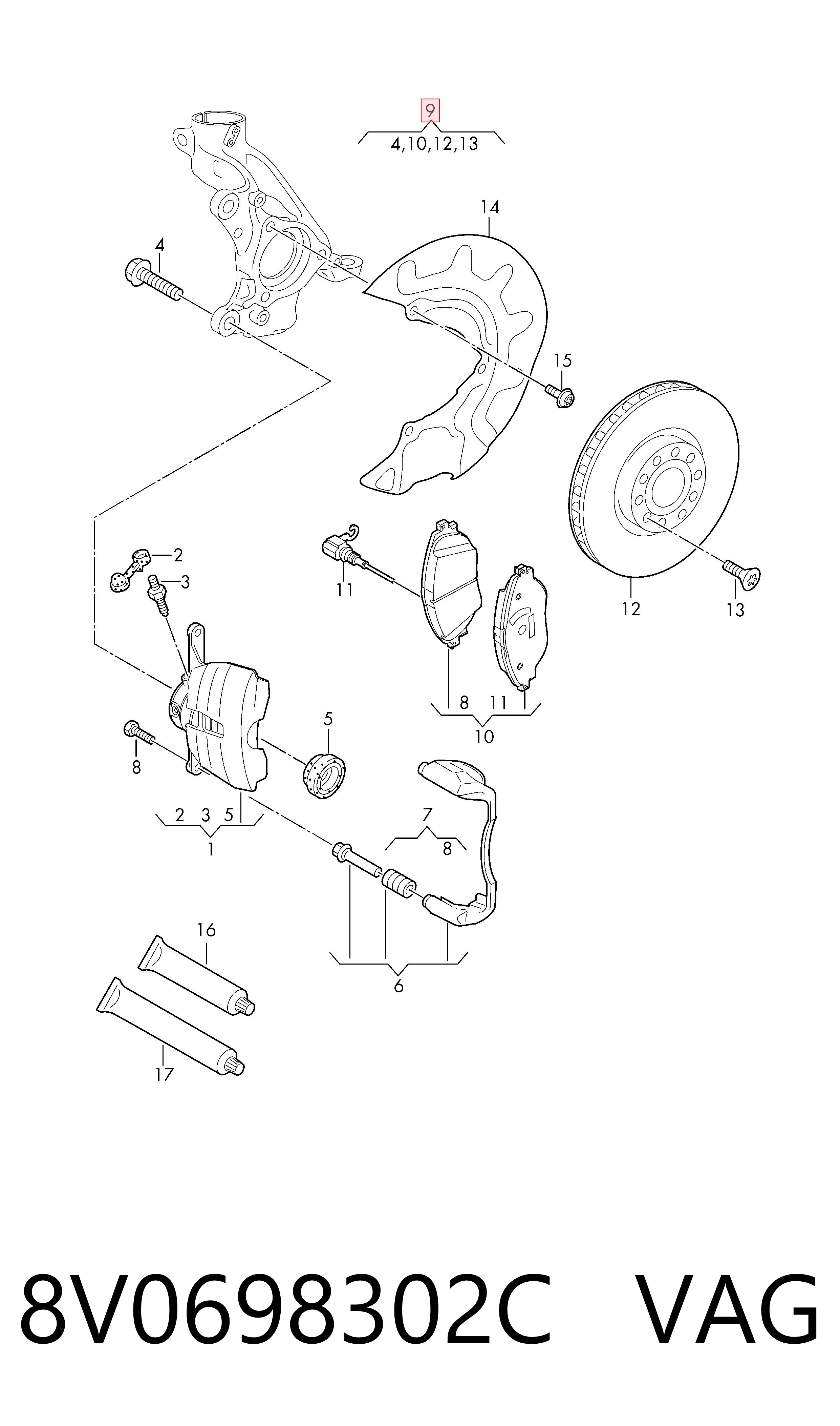 8V0698302C VAG
