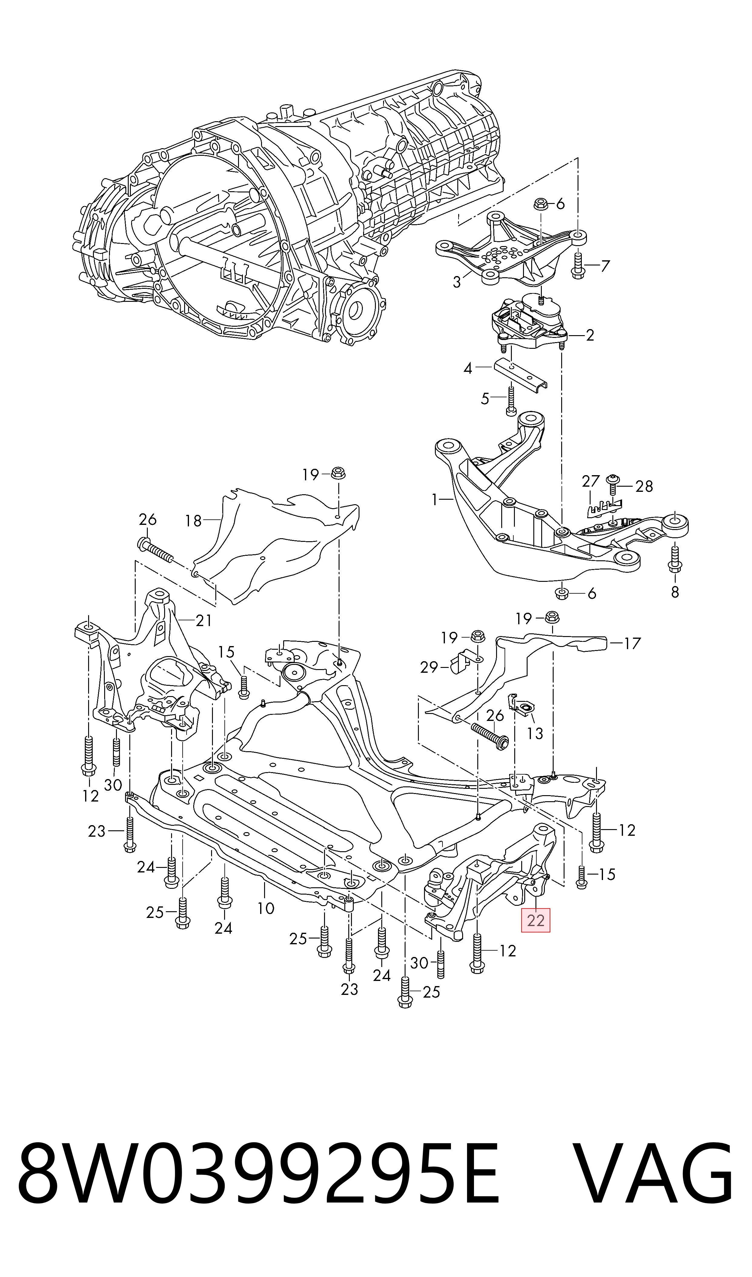 8W0399295E VAG