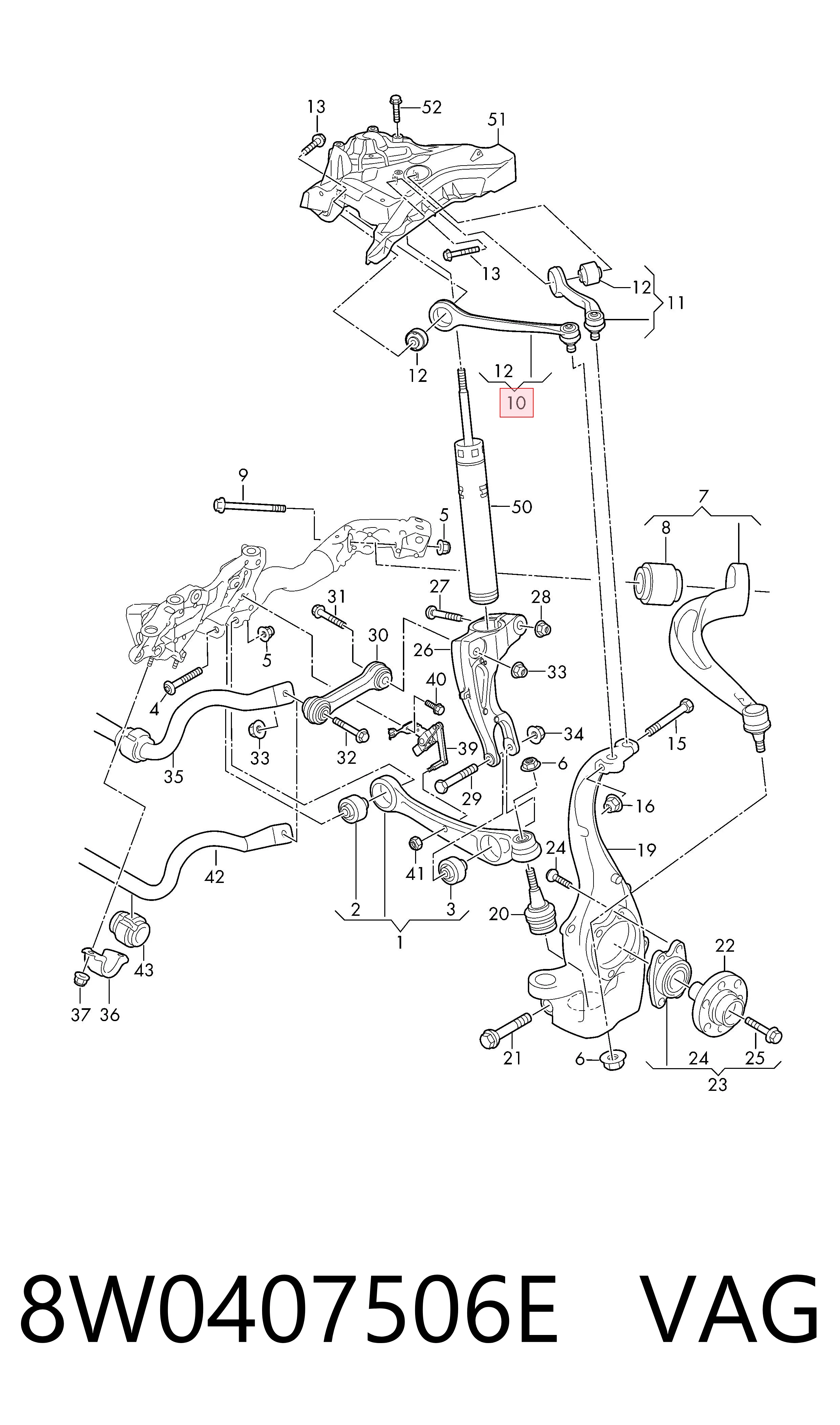 8W0407506E VAG
