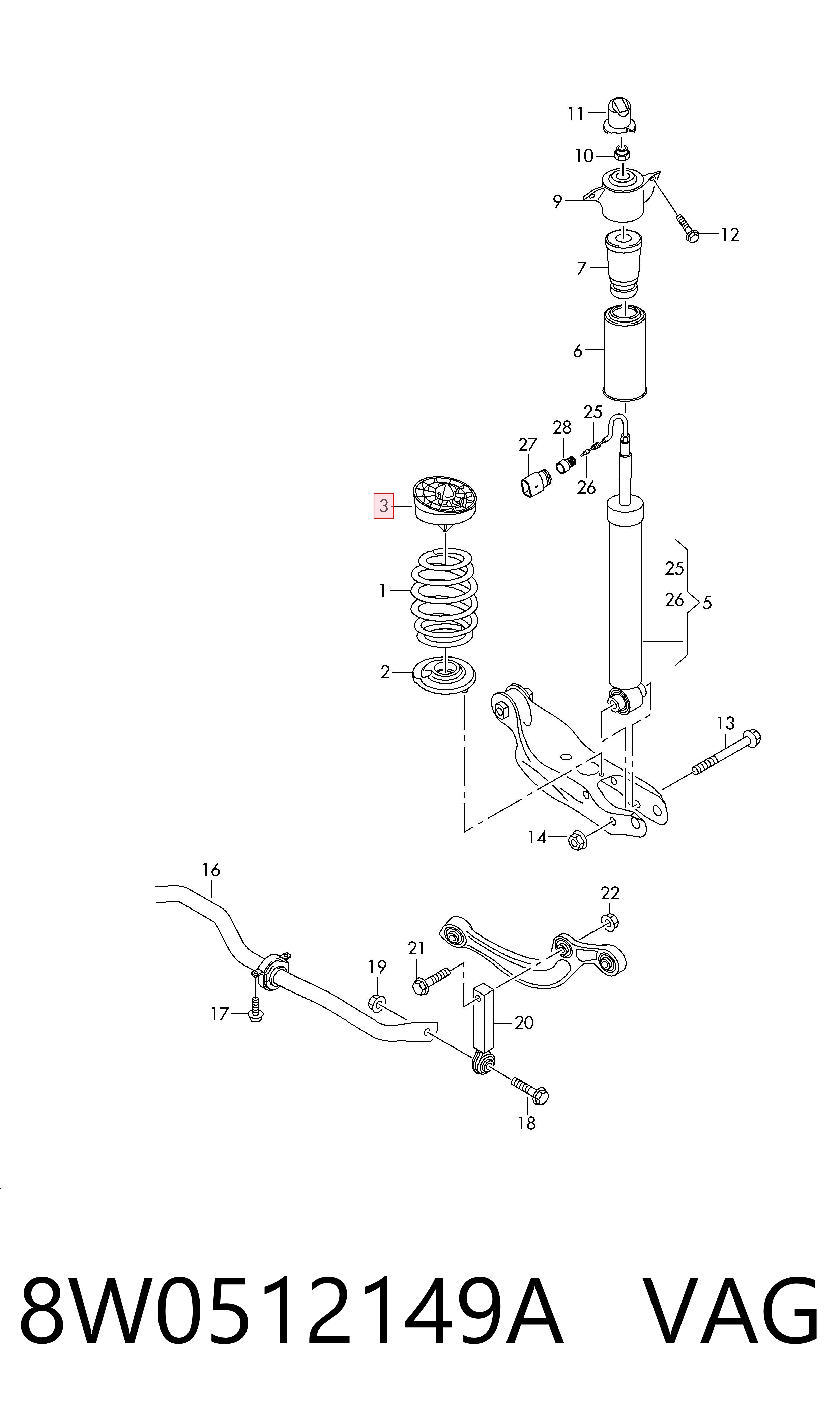 8W0512149A VAG