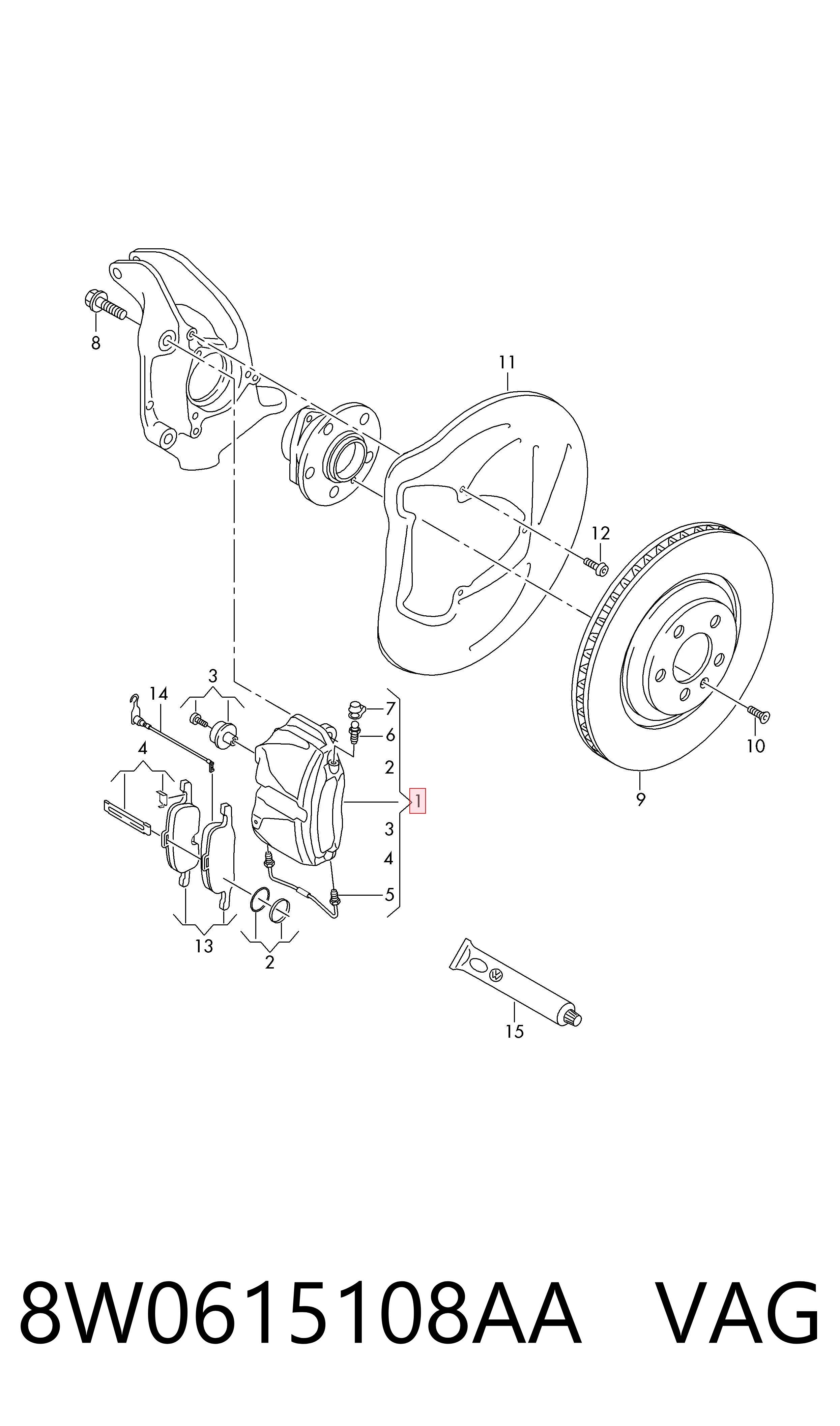 8W0615108AA VAG
