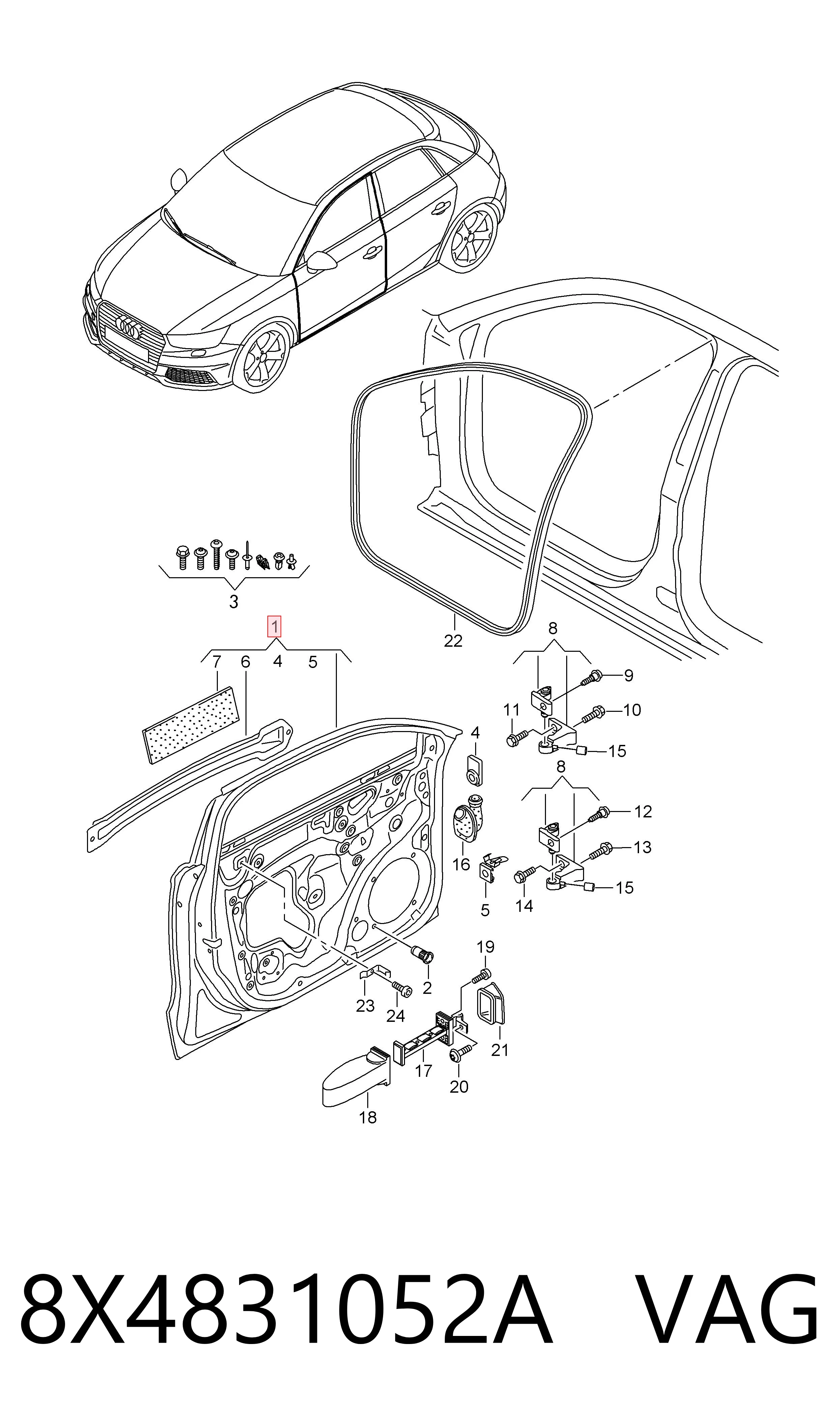 8X4831052A VAG