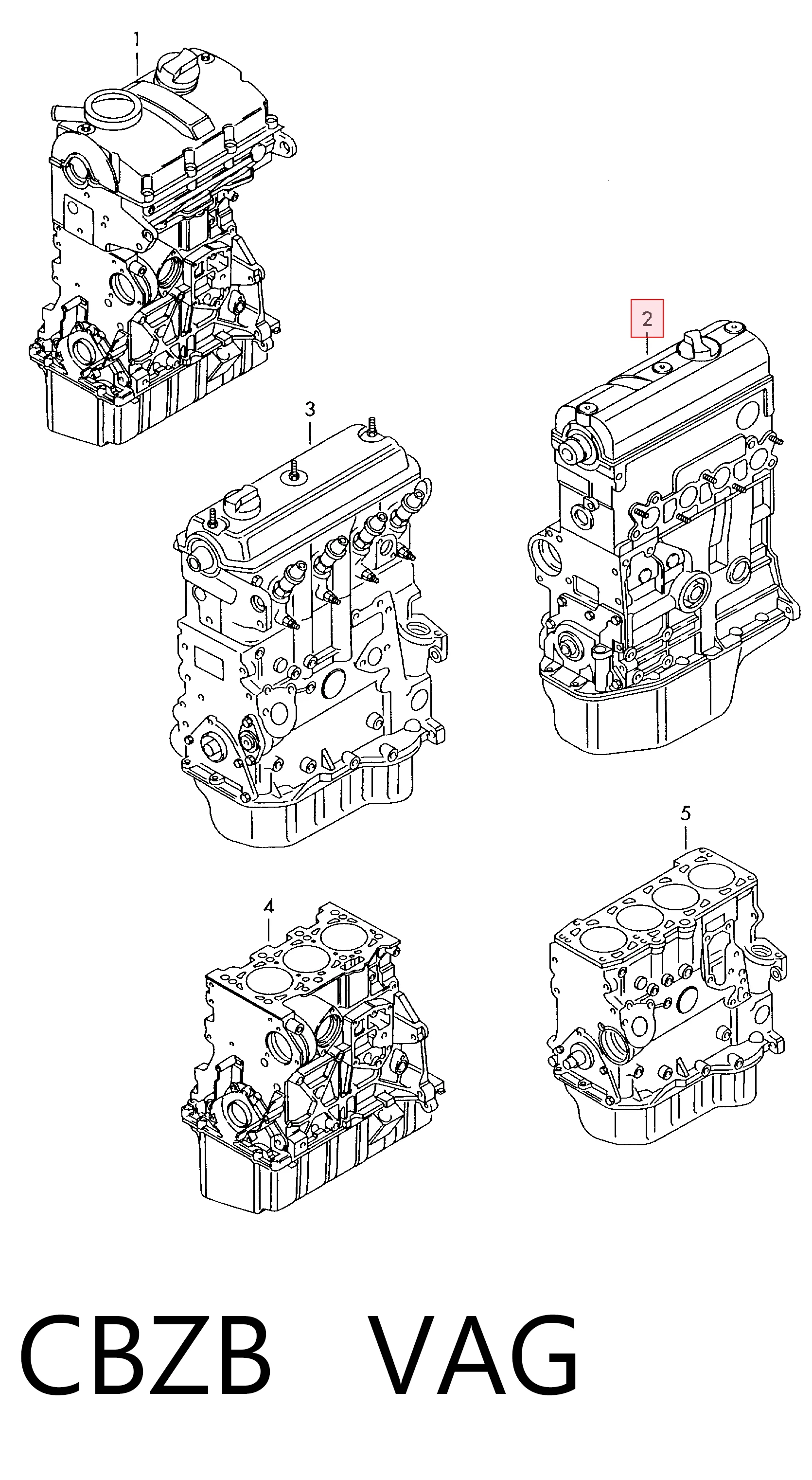 Silnik w komplecie do Skoda Yeti  5L