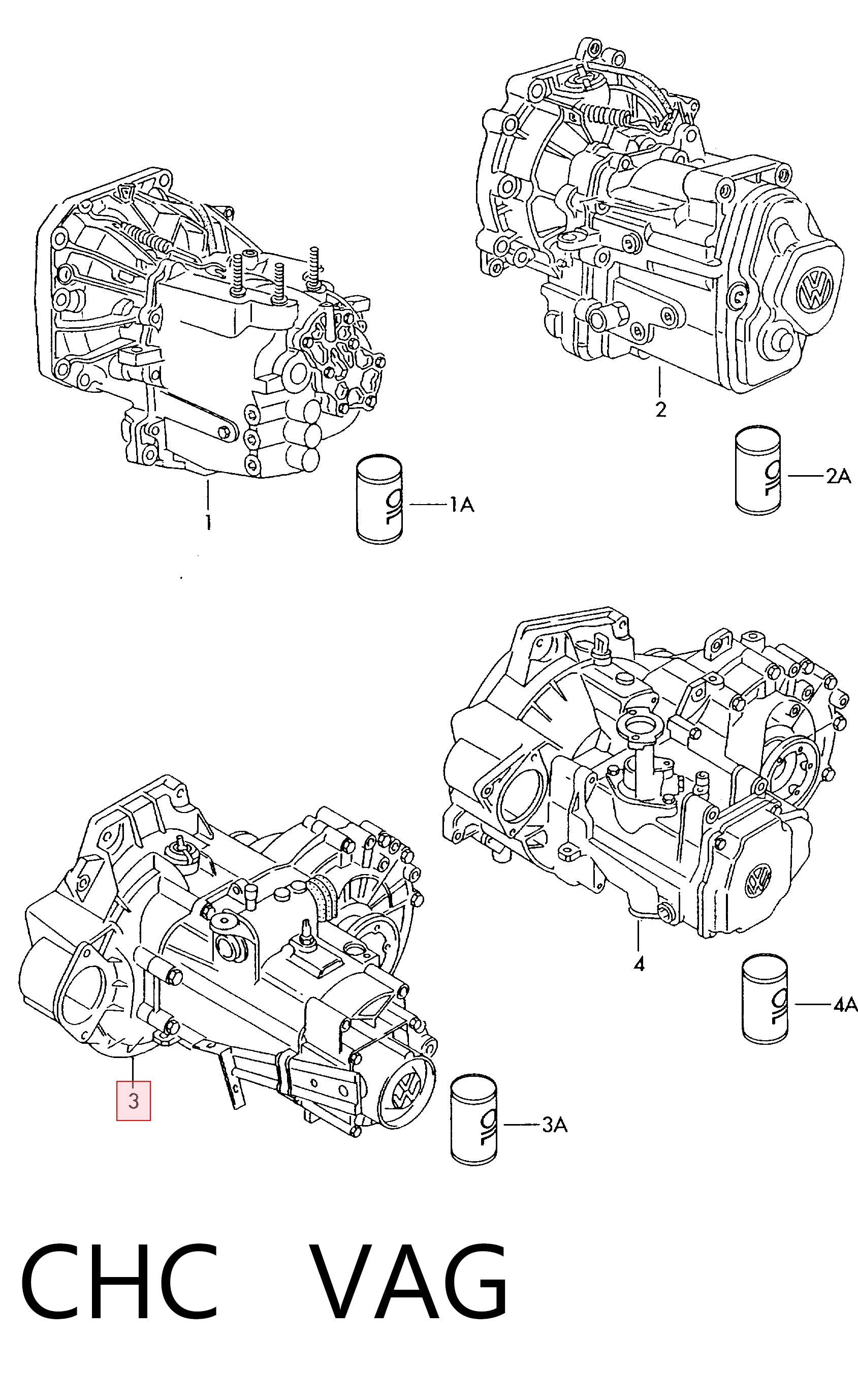 Mechaniczna skrzynia biegów w komplecie do Volkswagen Polo III 6KV2