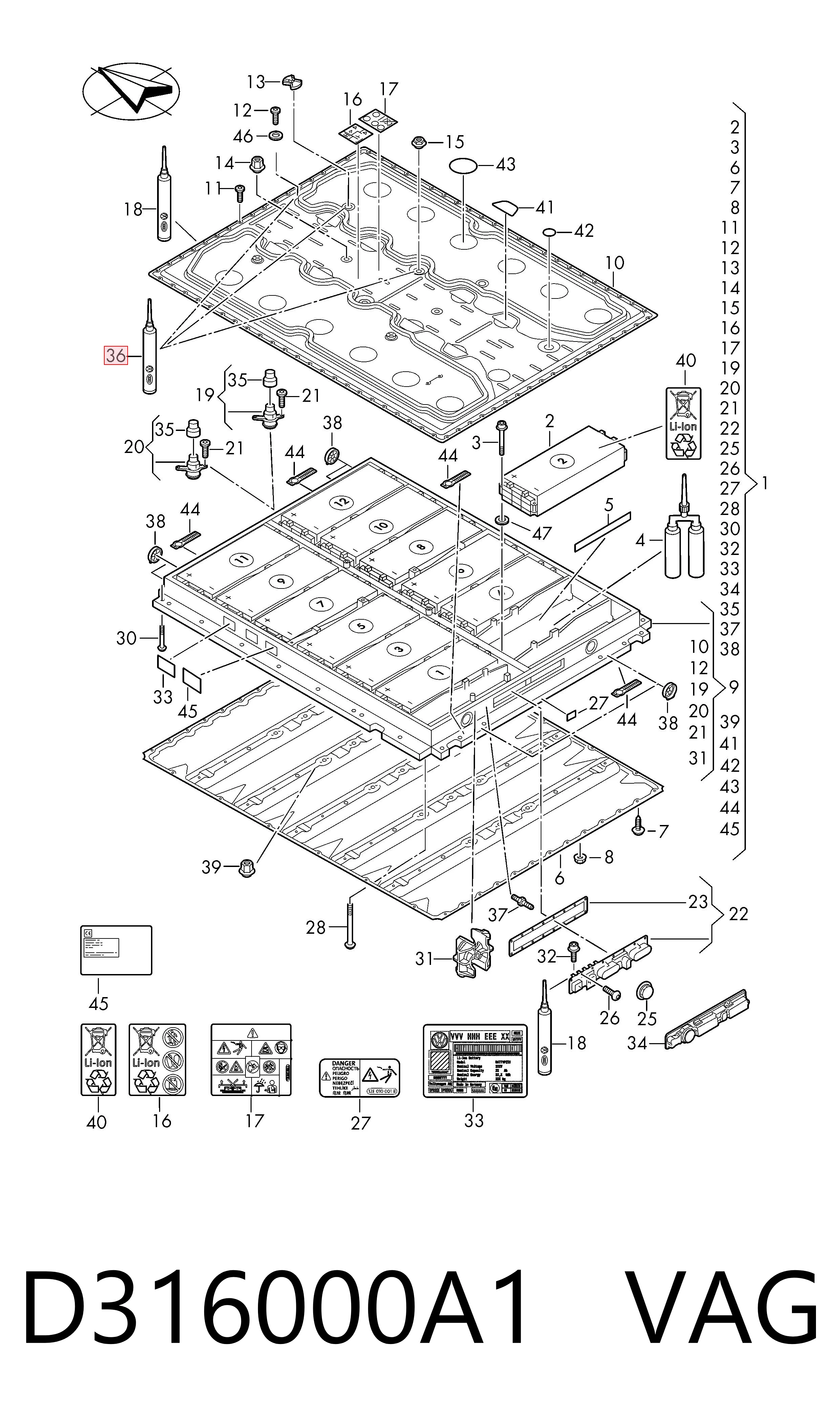 D316000A1 VAG