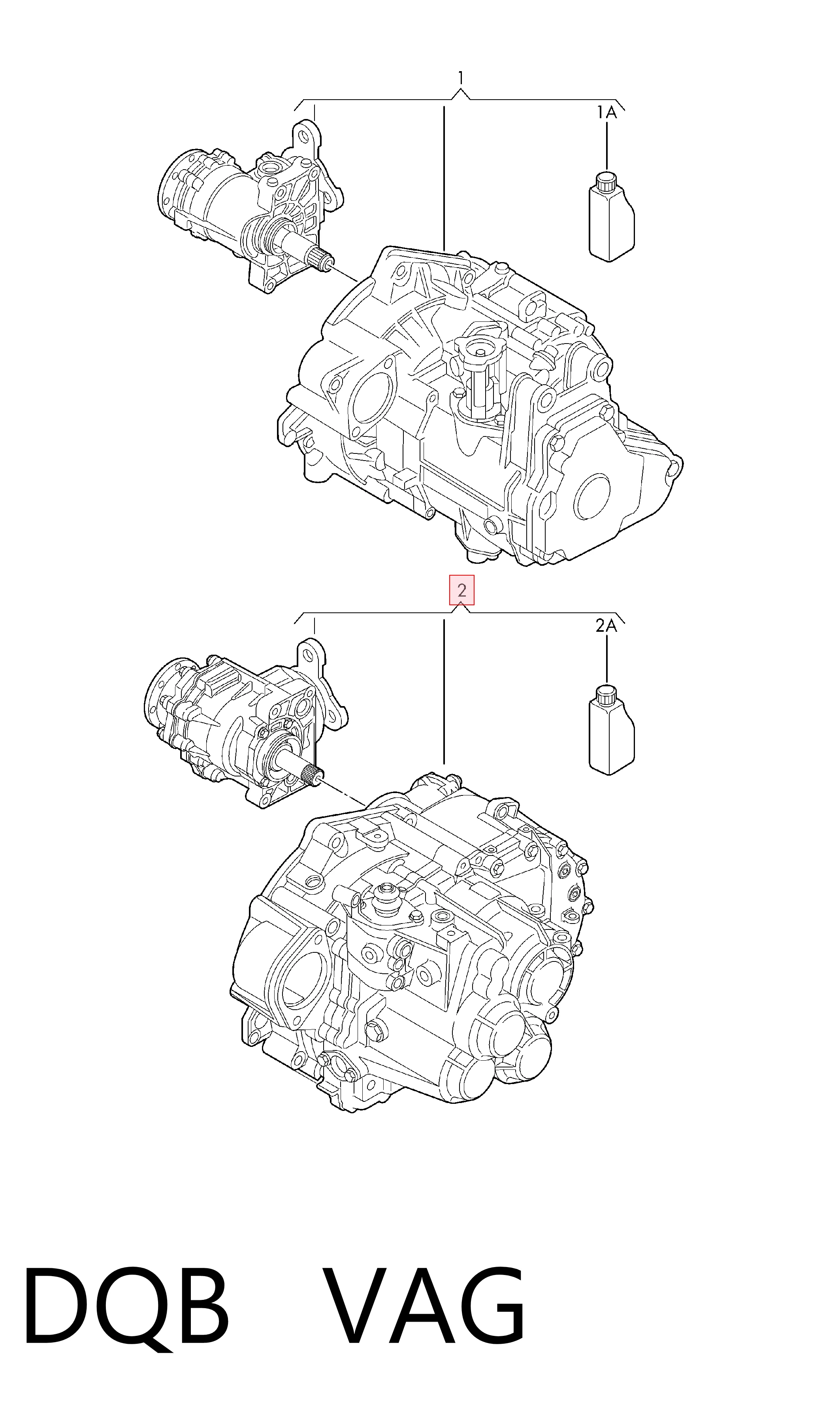 Mechaniczna skrzynia biegów w komplecie do Audi TT  8N3