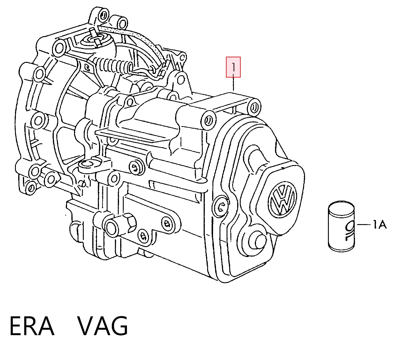 Do koszyka Mechaniczna skrzynia biegów w komplecie Volkswagen Polo III 6N1