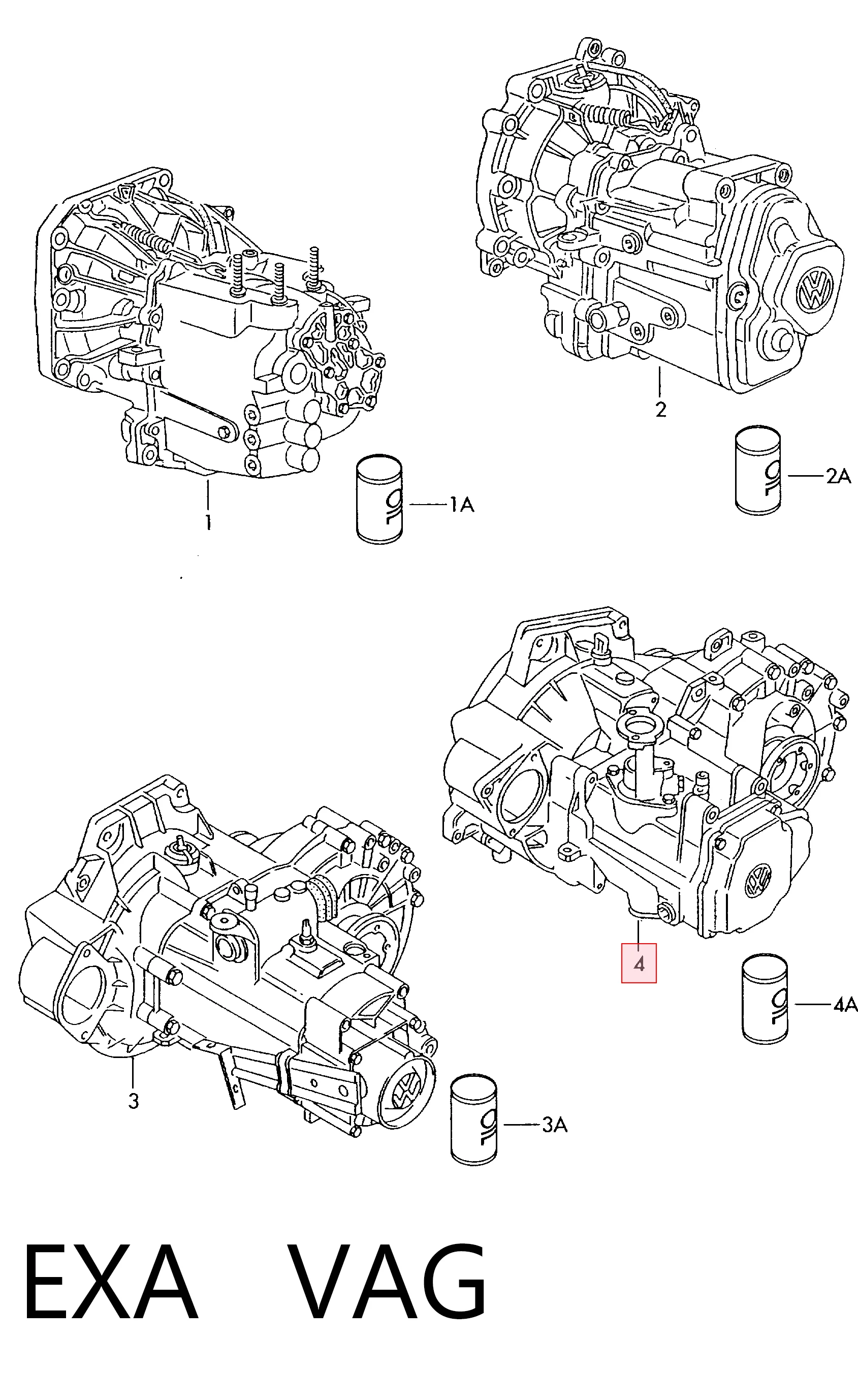 Do koszyka Mechaniczna skrzynia biegów w komplecie Seat Inca  6K9