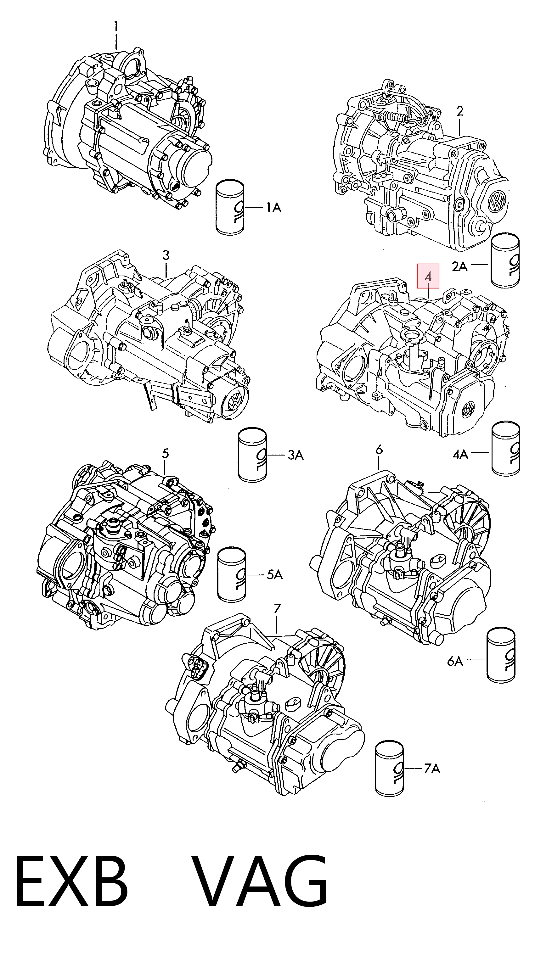 Mechaniczna skrzynia biegów w komplecie do Volkswagen Polo III 6N2