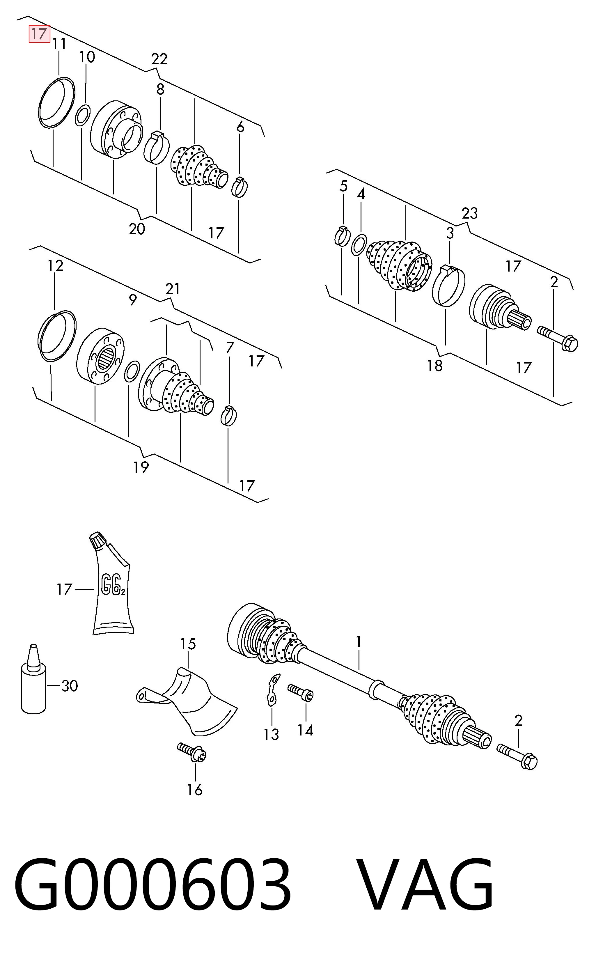 G000603 VAG Smar uniwersalny