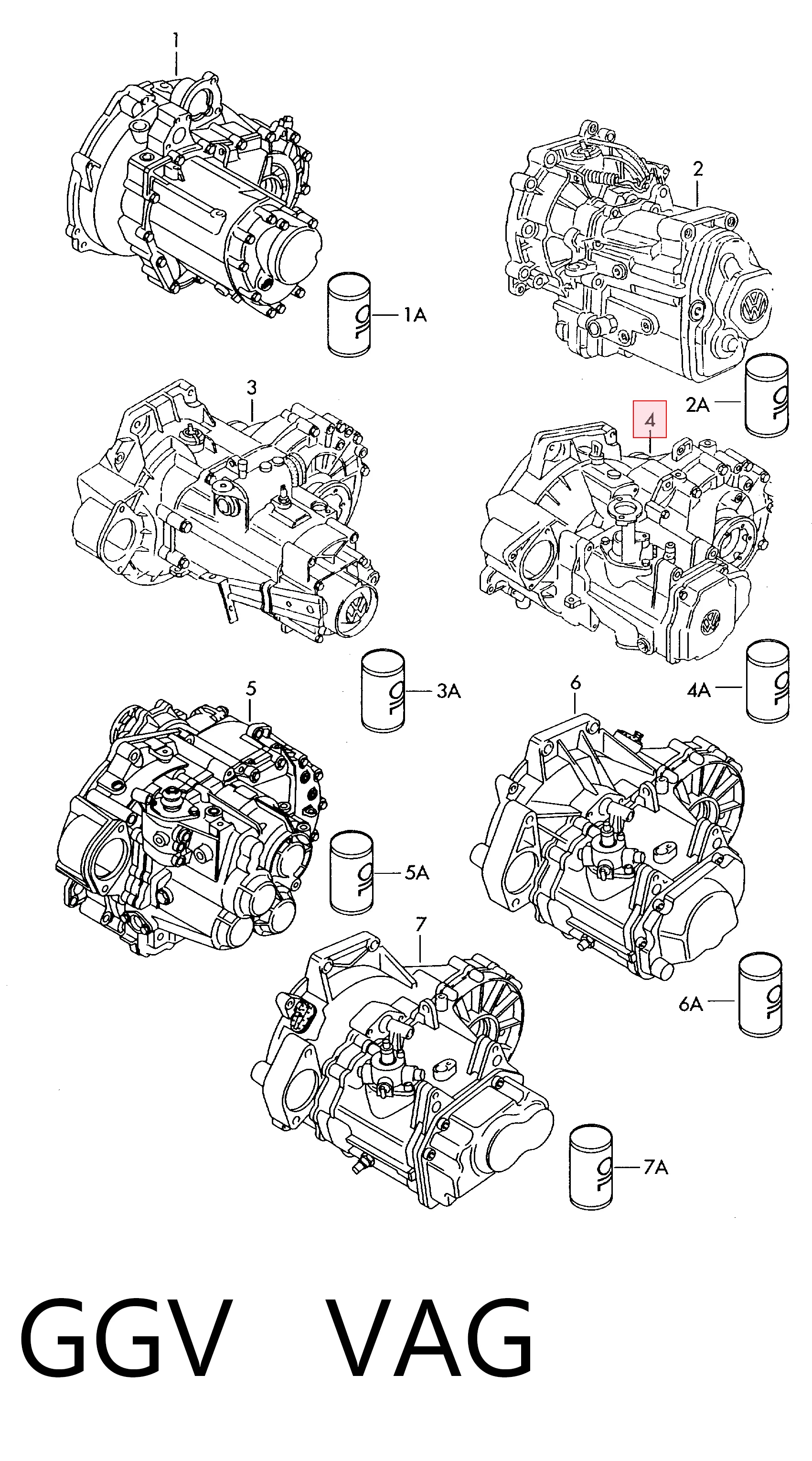 Mechaniczna skrzynia biegów w komplecie do Volkswagen Polo IV 9N, 9A