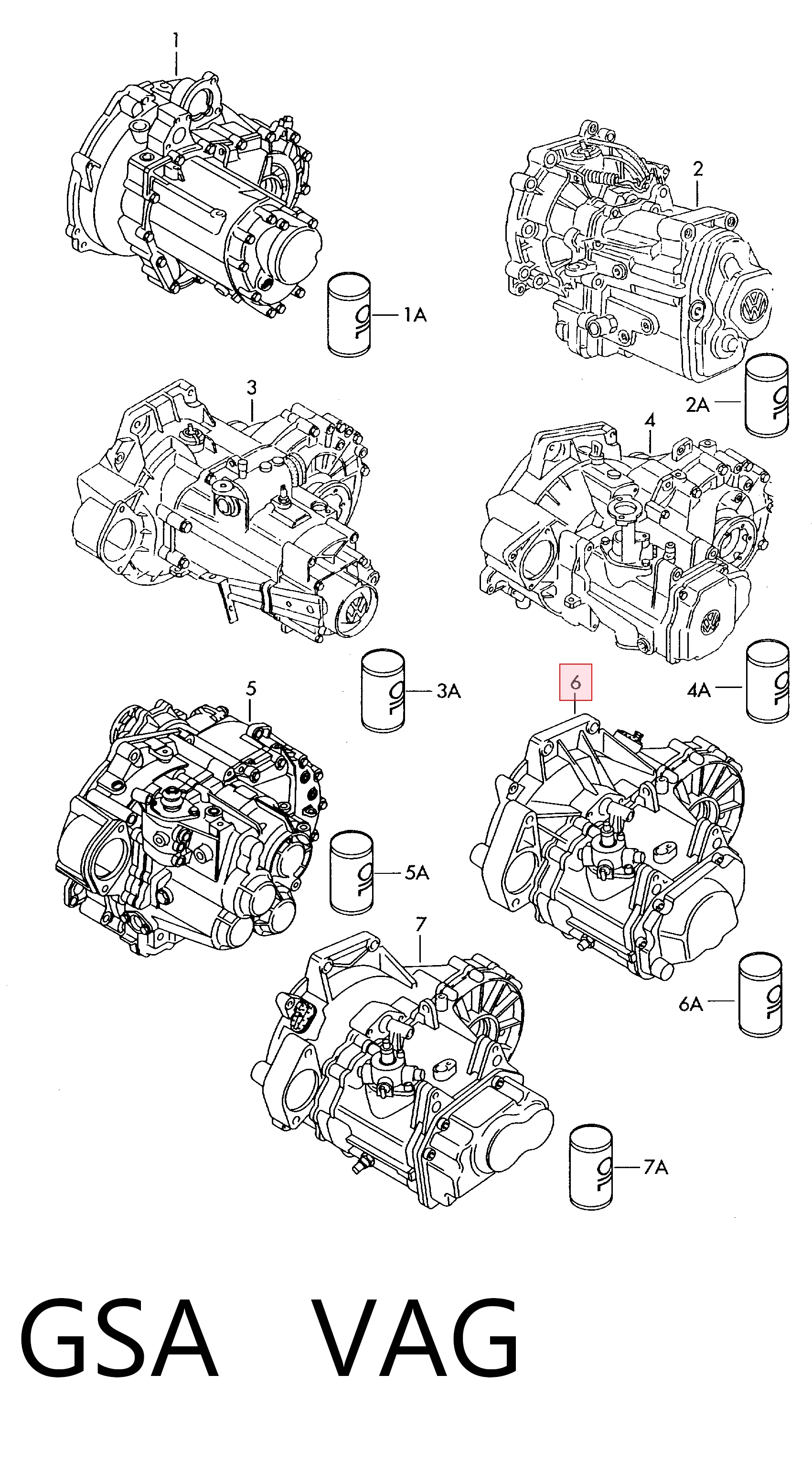 Mechaniczna skrzynia biegów w komplecie do Volkswagen Polo IV 9A4