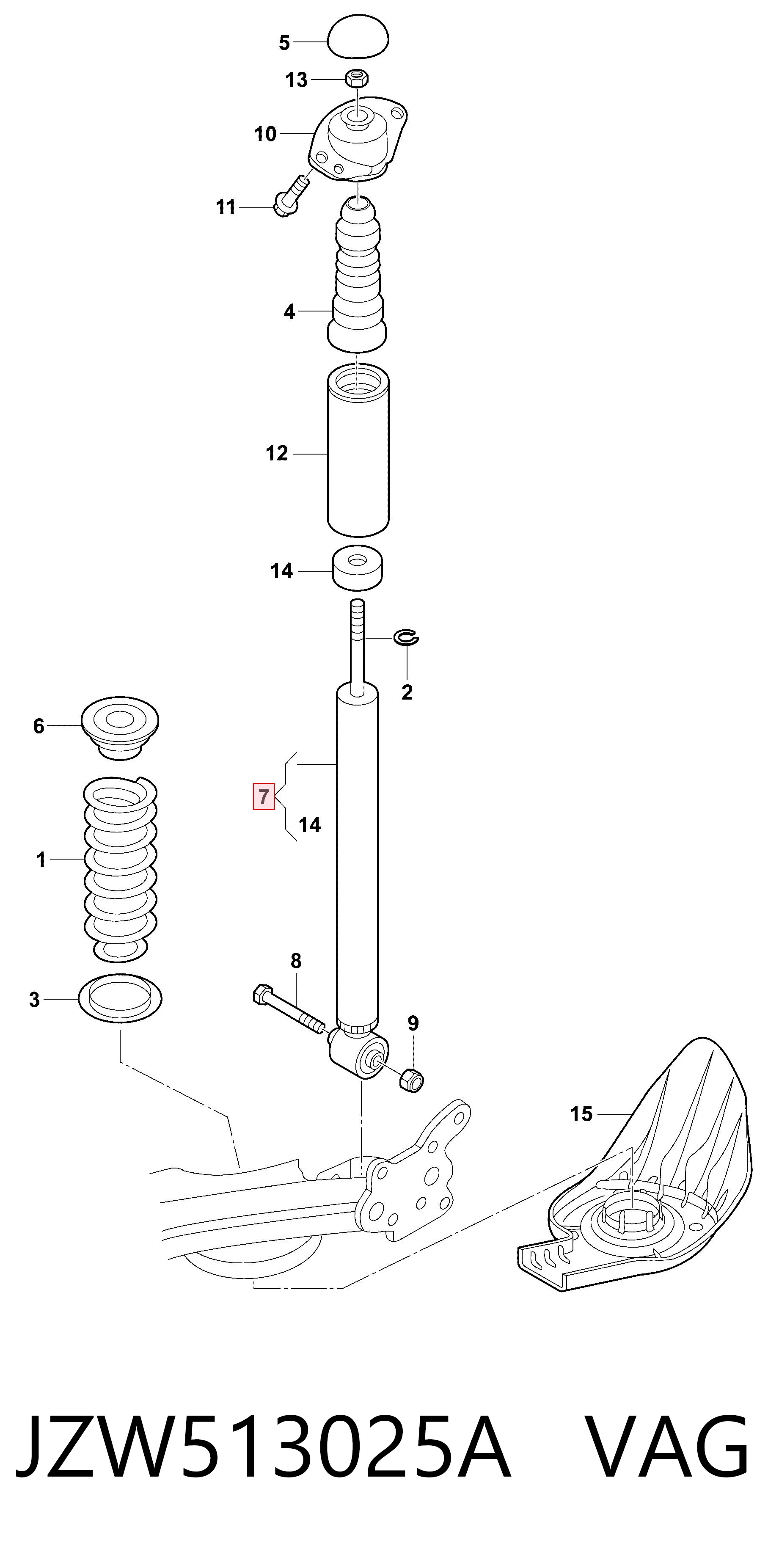 JZW513025A VAG