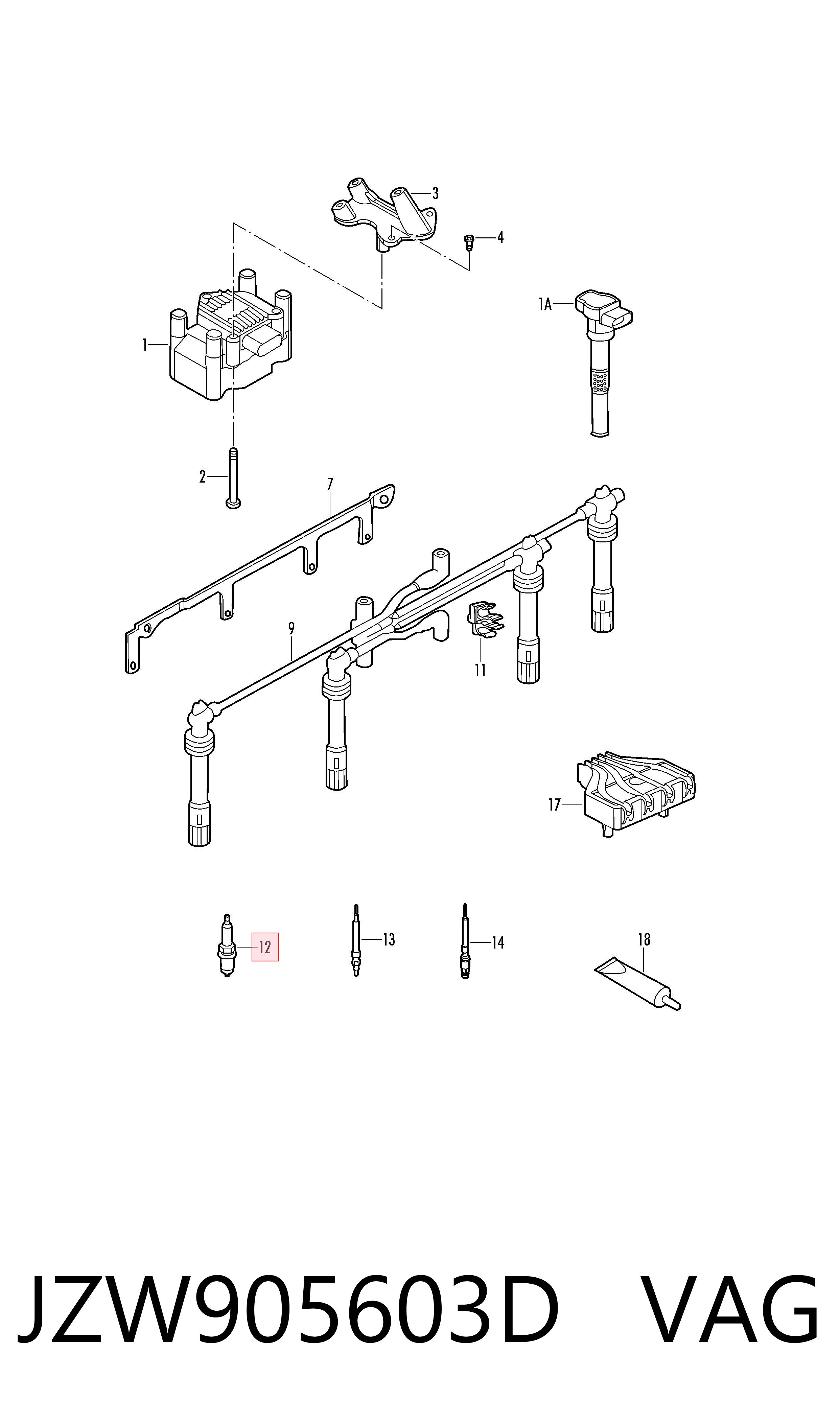 JZW905603D VAG