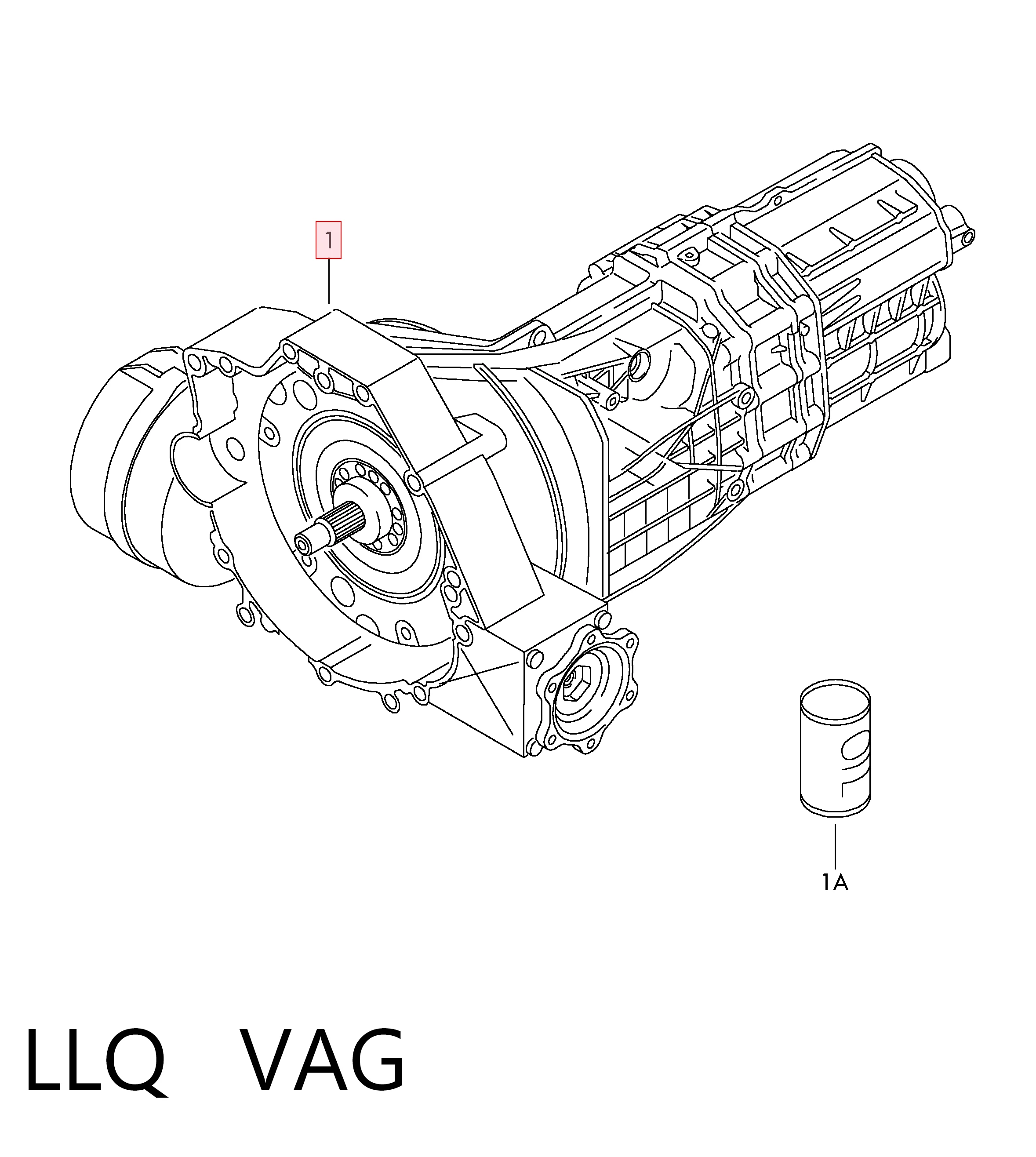 Mechaniczna skrzynia biegów w komplecie do Audi A4 Allroad B8 8KH
