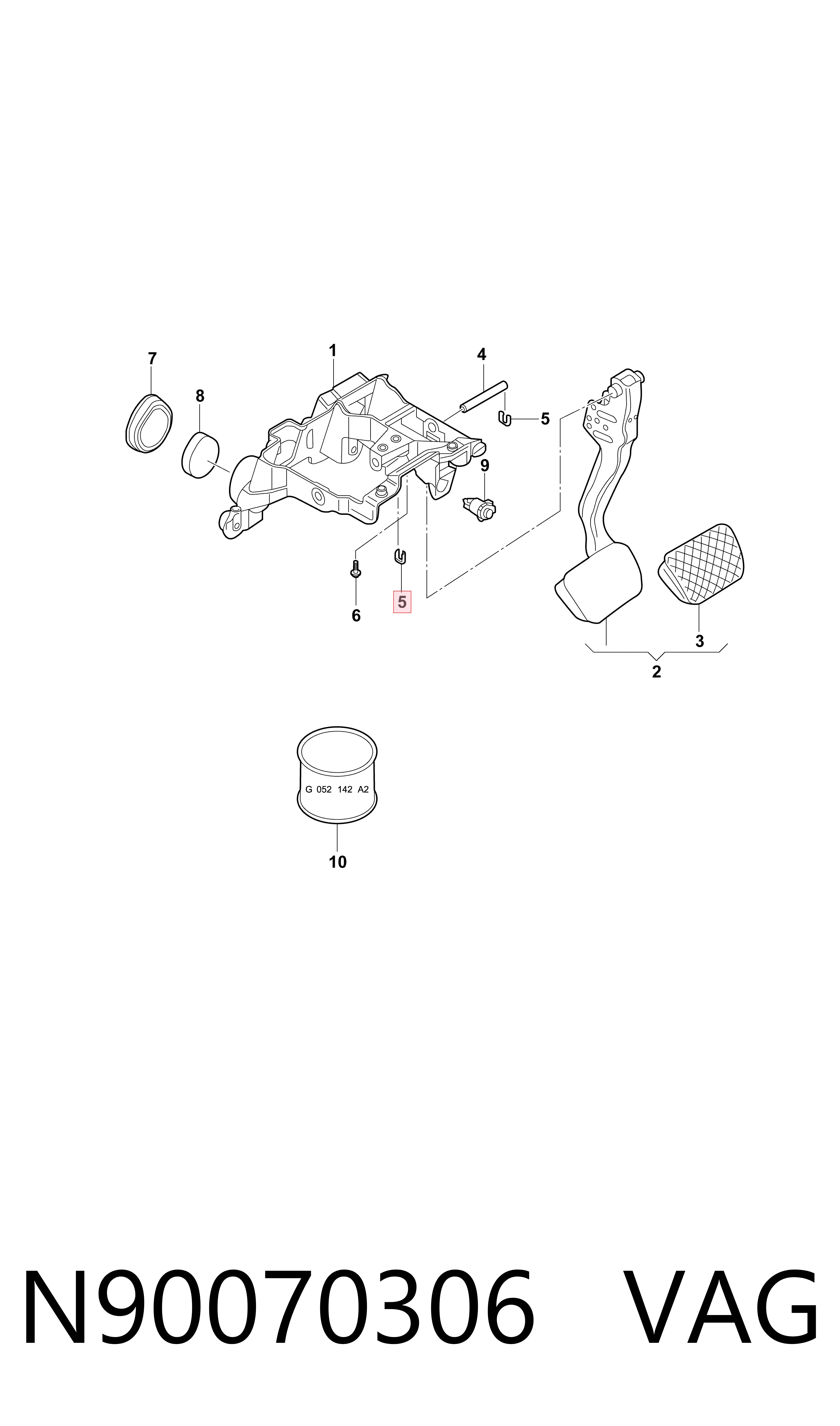 N90070306 VAG 