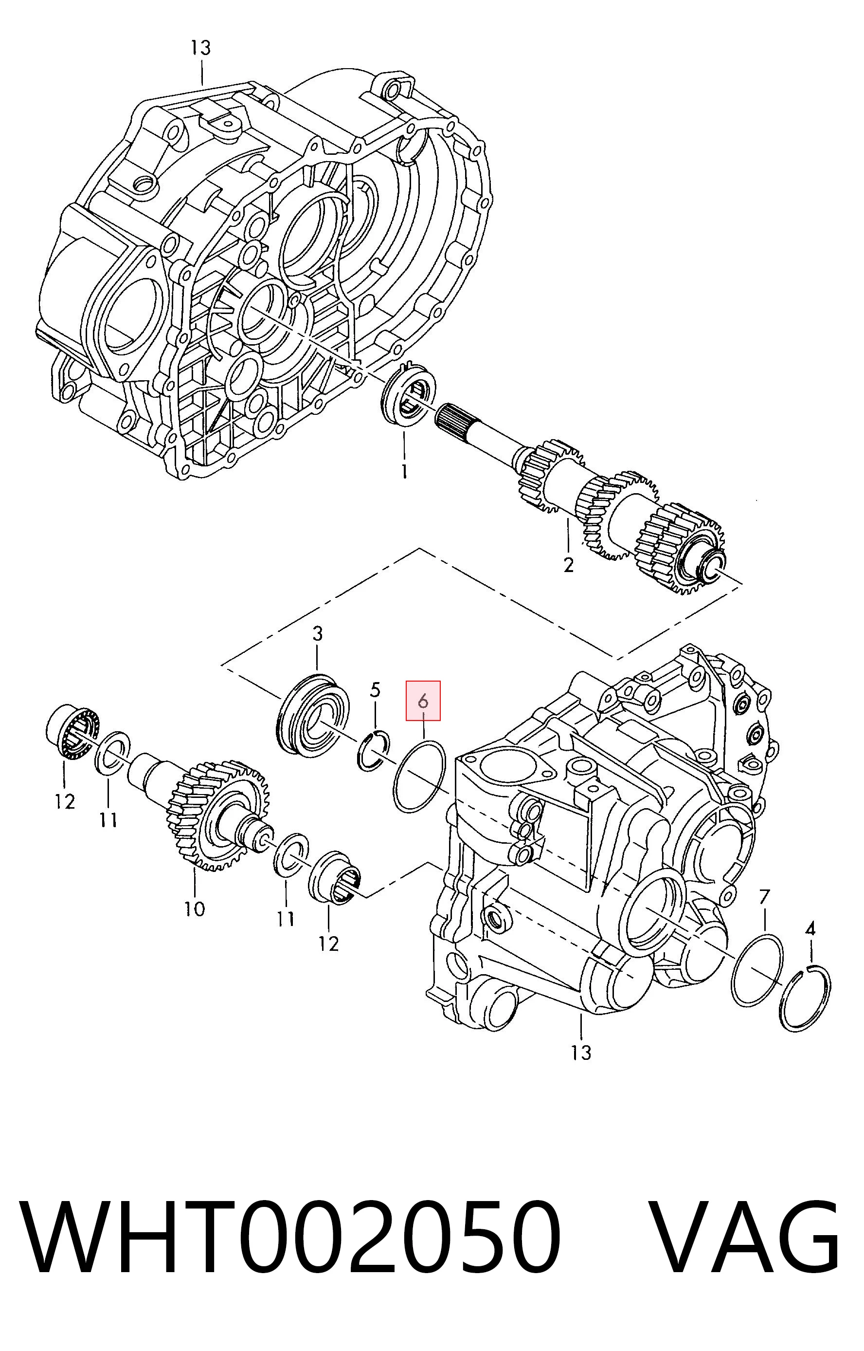 WHT002050 VAG 