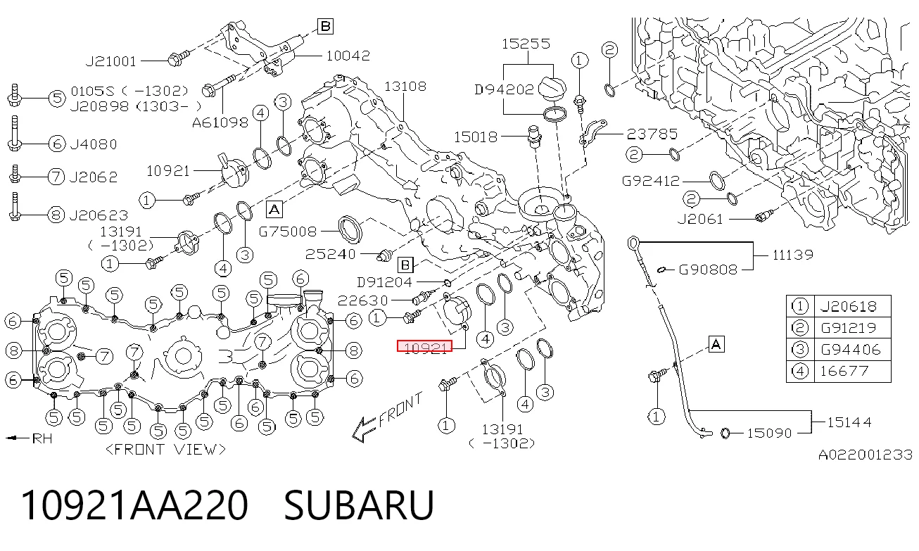 10921AA220 Subaru Zawór elektromagnetyczny faz rozrządu