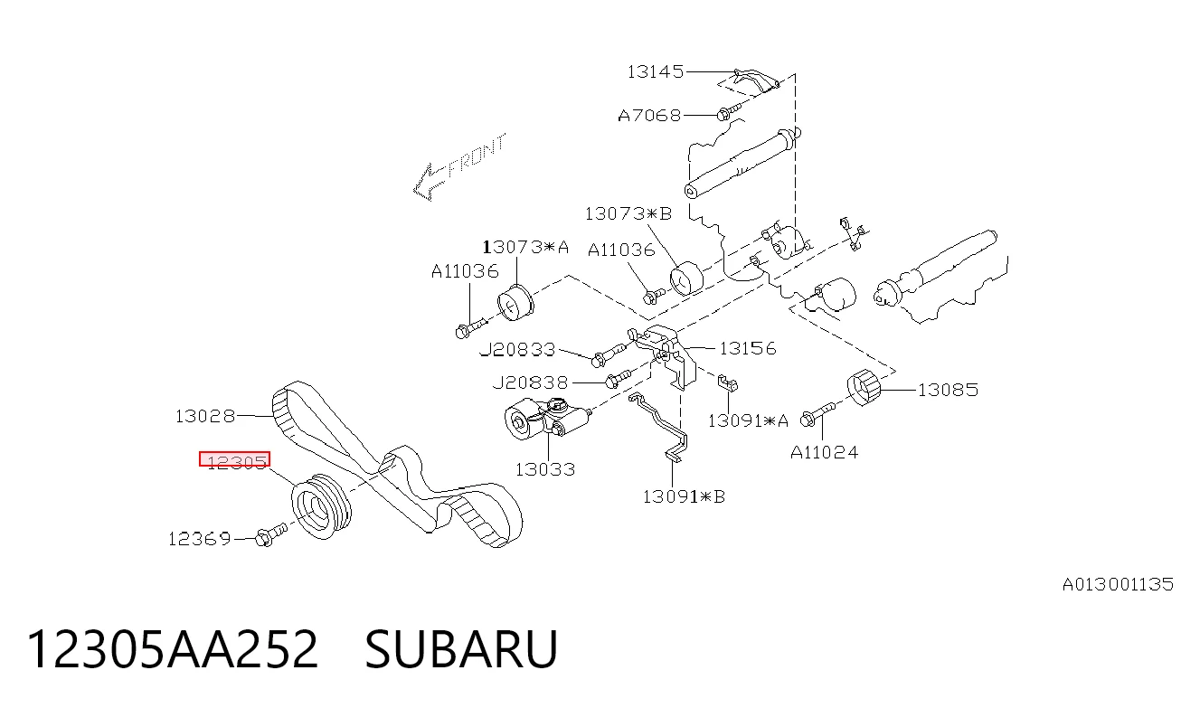 12305AA252 Subaru
