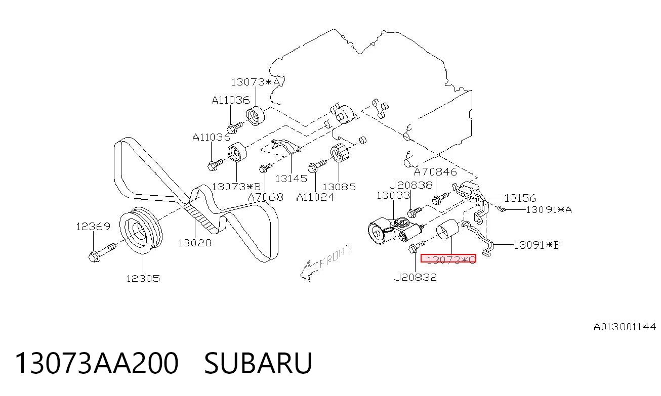 13073AA200 Subaru