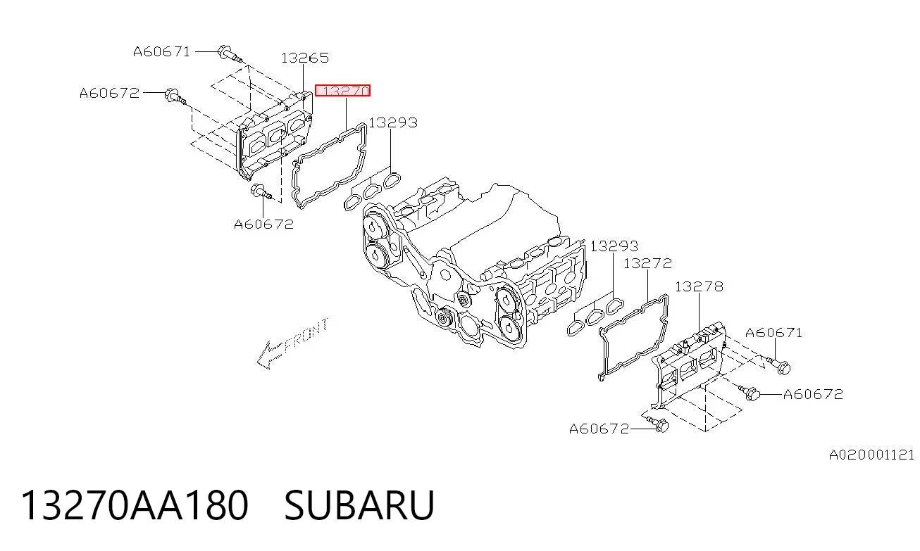 13270AA180 Subaru