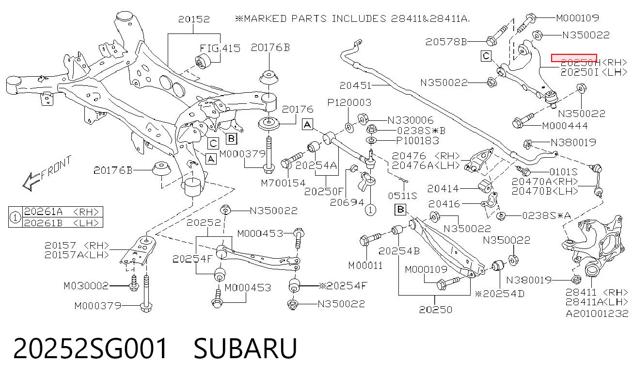20252SG001 Subaru