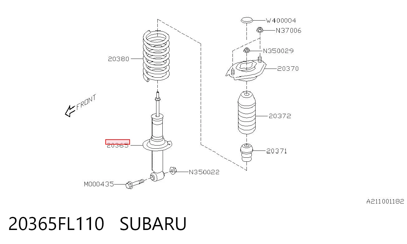 20365FL110 Subaru