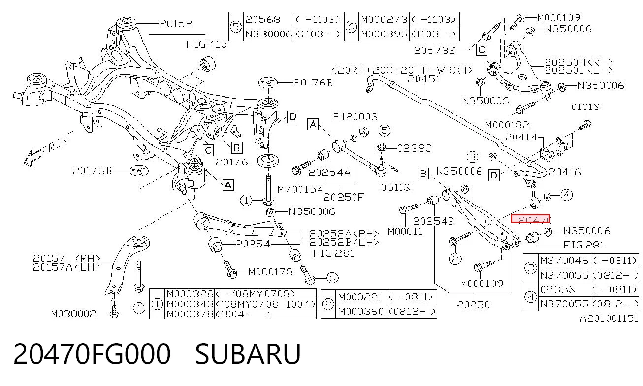  Subaru Impreza III (GH)