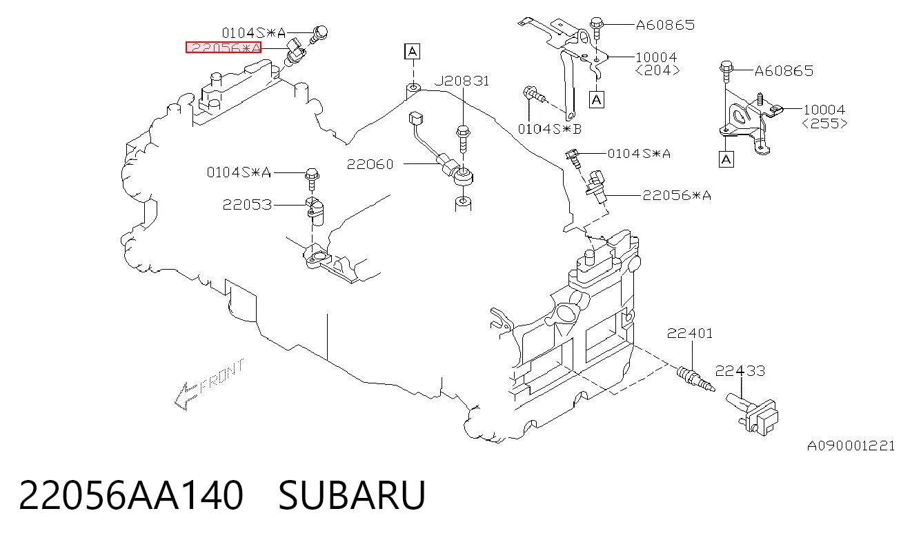 22056AA140 Subaru Czujnik położenia wałka rozrządu