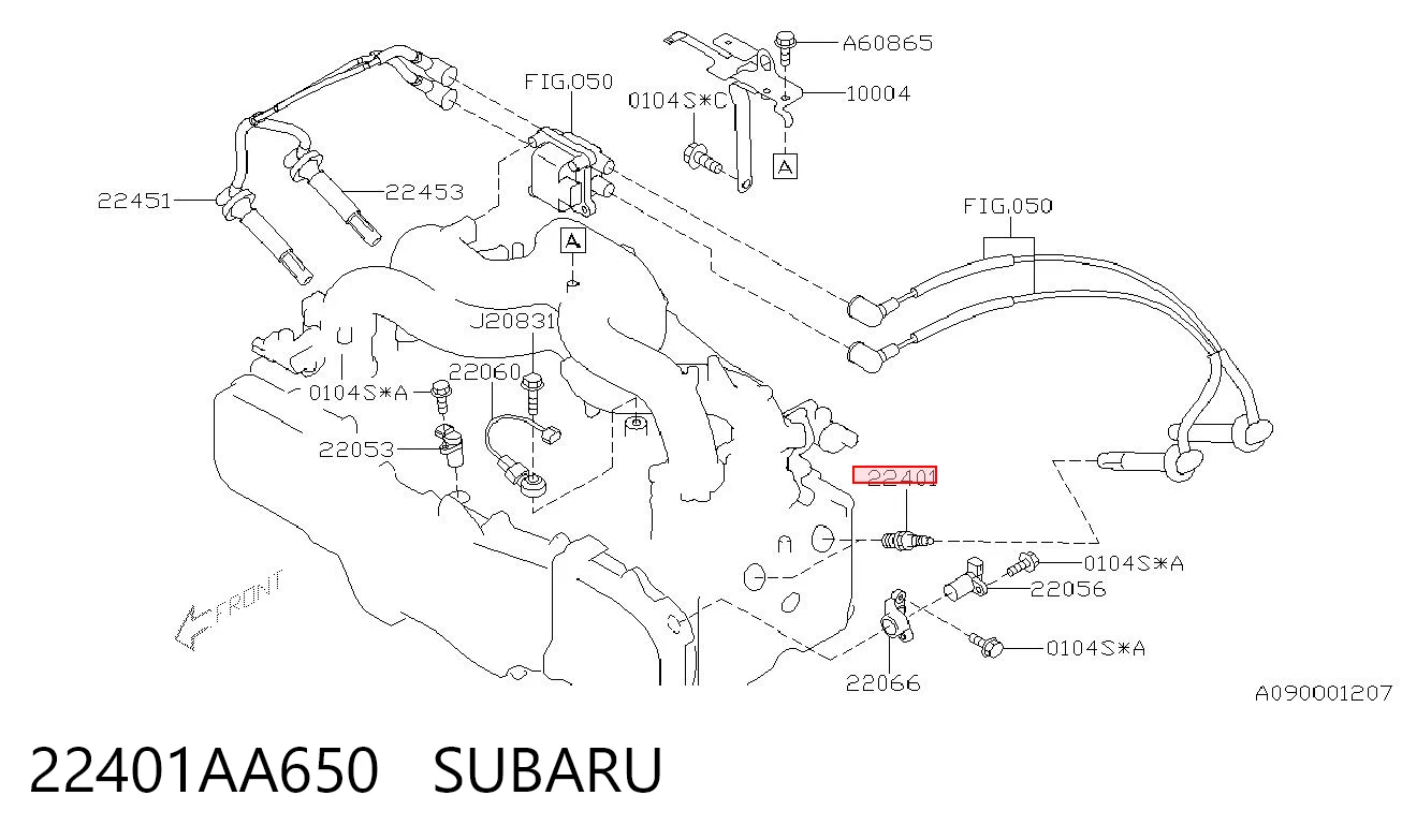 22401AA650 Subaru
