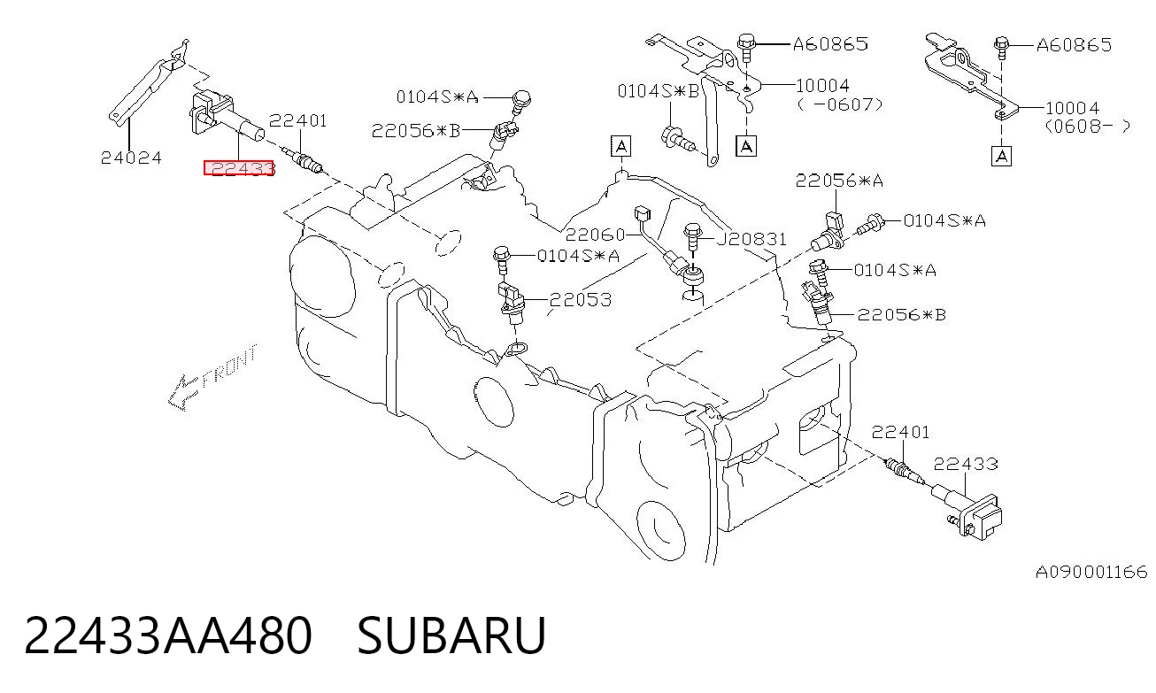 22433AA480 Subaru Cewka zapłonowa