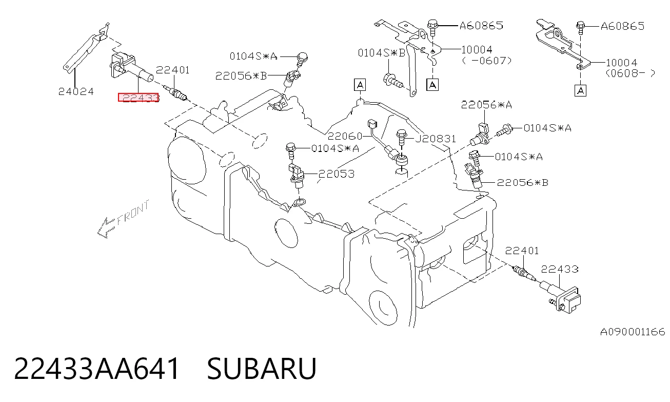 22433AA641 Subaru Cewka zapłonowa