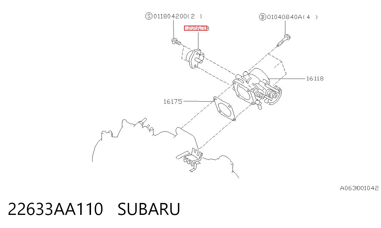 Czujnik położenia przepustnicy (potencjometr) Subaru Legacy I sedana (BC) (1989 - 1994) cena, od 45,79 USD