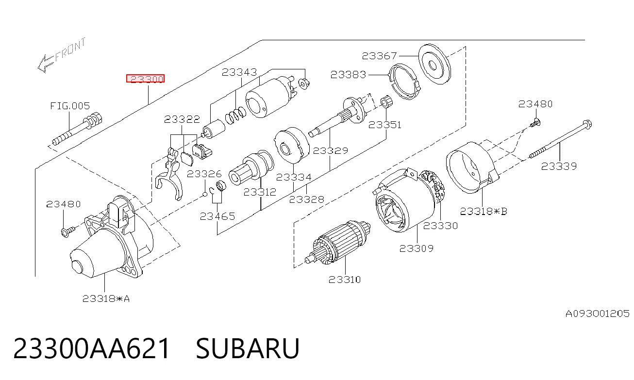 Do koszyka M2T89076 Mitsubishi Rozrusznik
