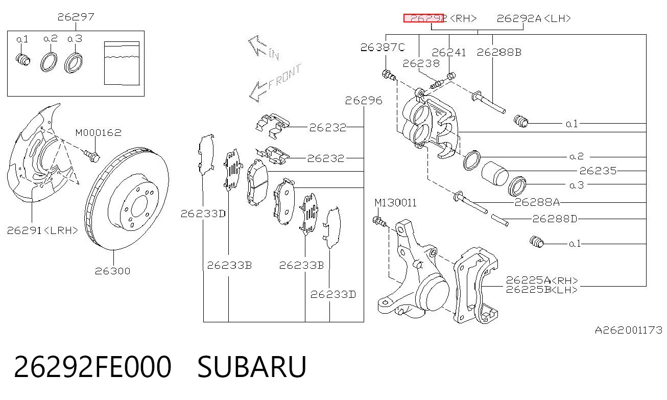 26292FE000 Subaru