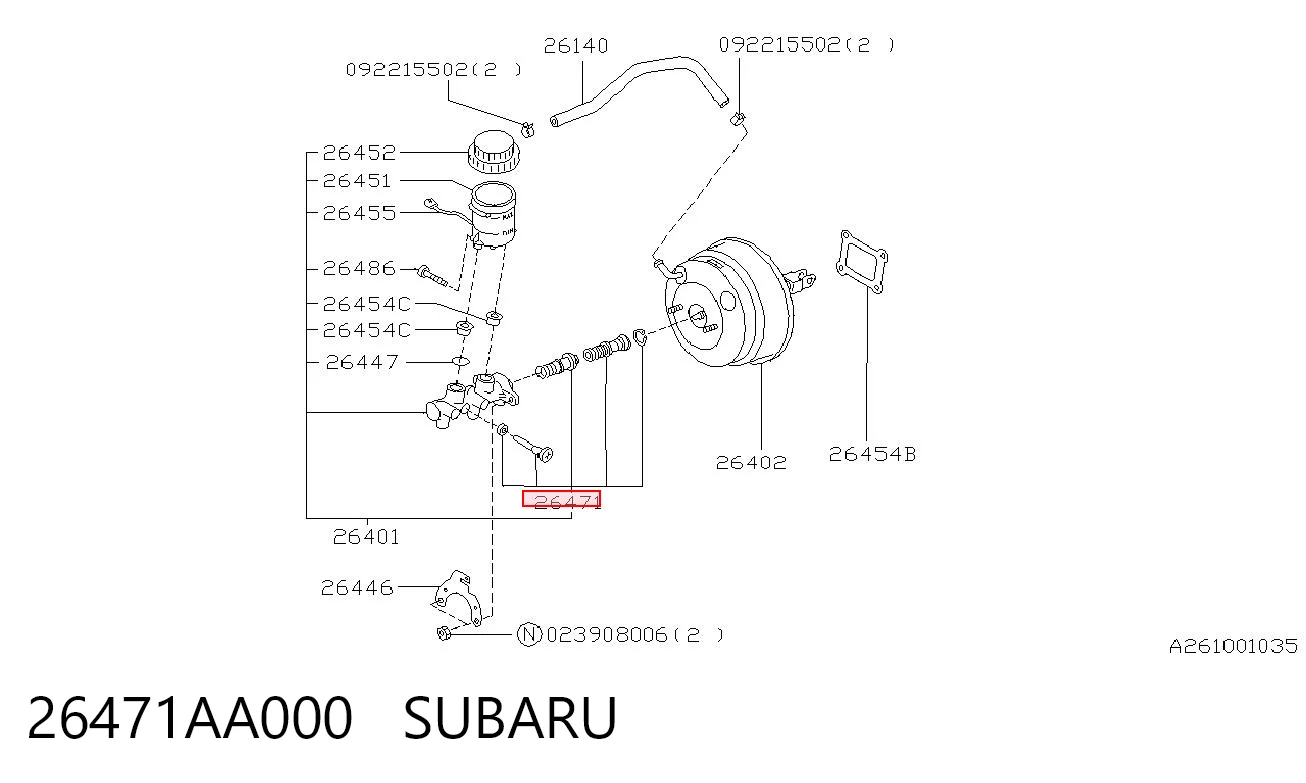 Zestaw naprawczy głównego cylindra hamulcowego Nissan/Infiniti 4601129R25 cena, od 5,21 USD