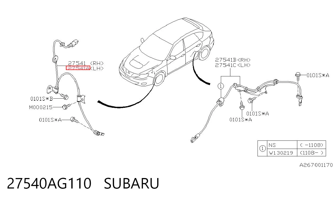 27540AG110 Subaru