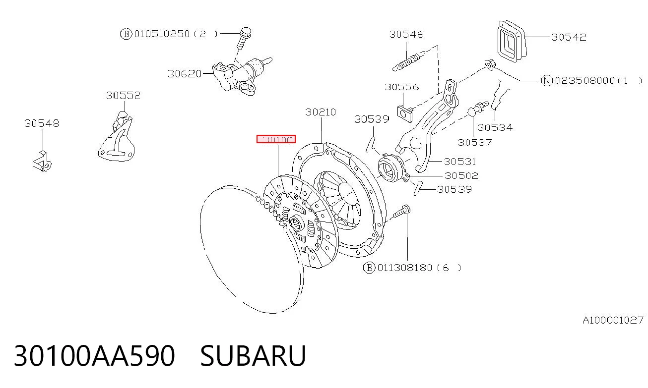  do Subaru Legacy II (BD, BG)