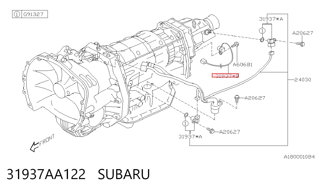 Czujnik prędkości do Subaru Tribeca B9 