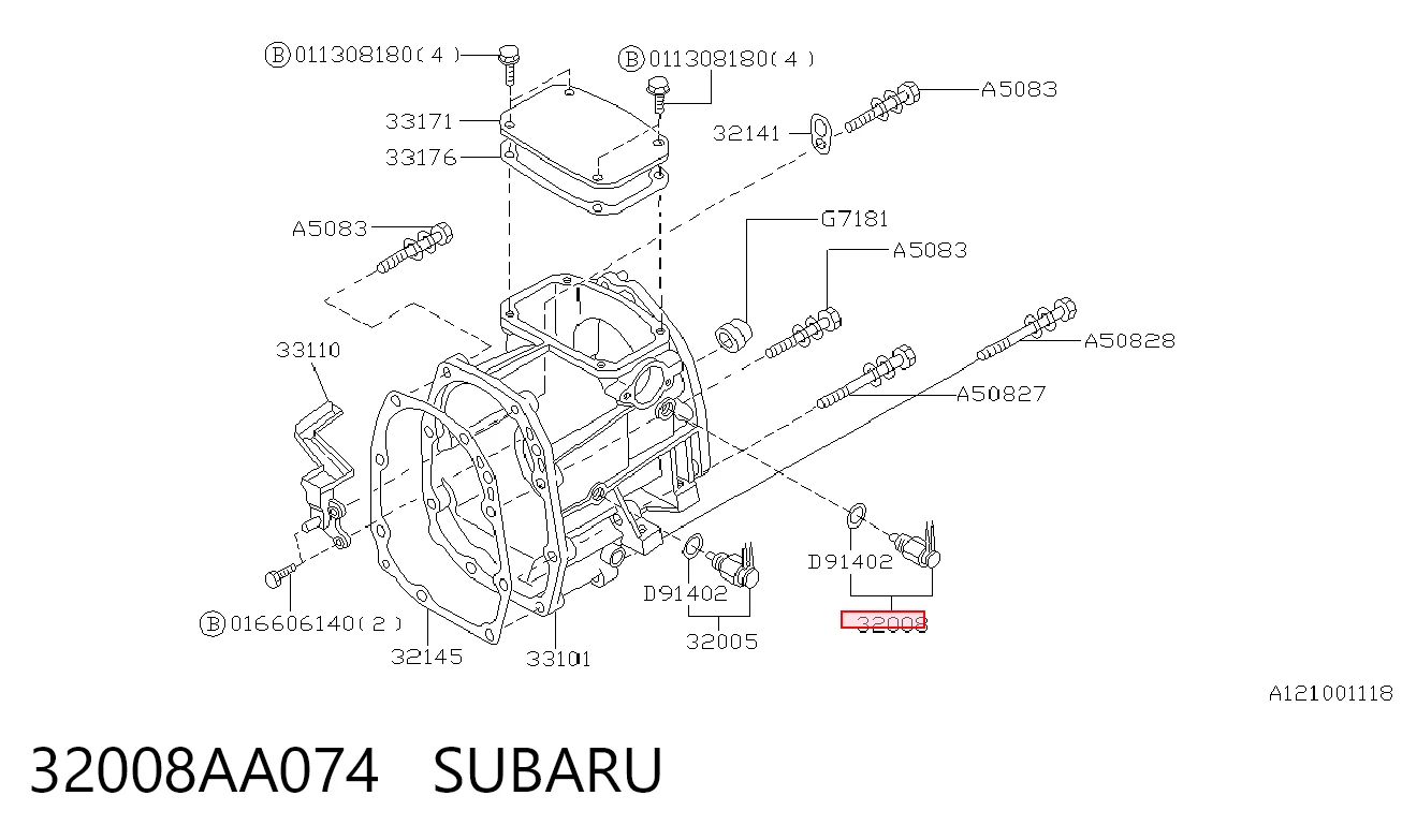 Czujnik włączania światła cofania Subaru Forester I SUV (S10, SF) (1997 - 2002) cena, od 22,82 USD