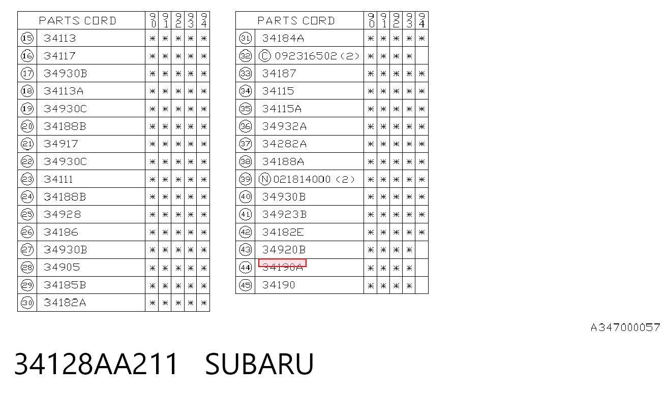 Zestaw naprawczy maglownicy (mechanizmu) (zestaw uszczelniaczy) do Subaru Forester I S10, SF